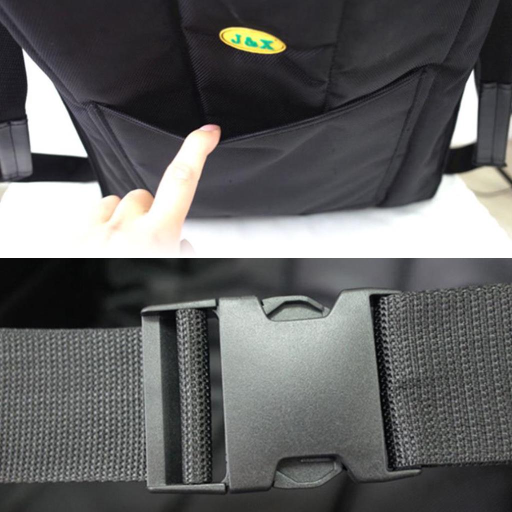 Patient Elderly Padded Bed Transfer Nursing Sling for Bed Anti-Bedsore Black with strap