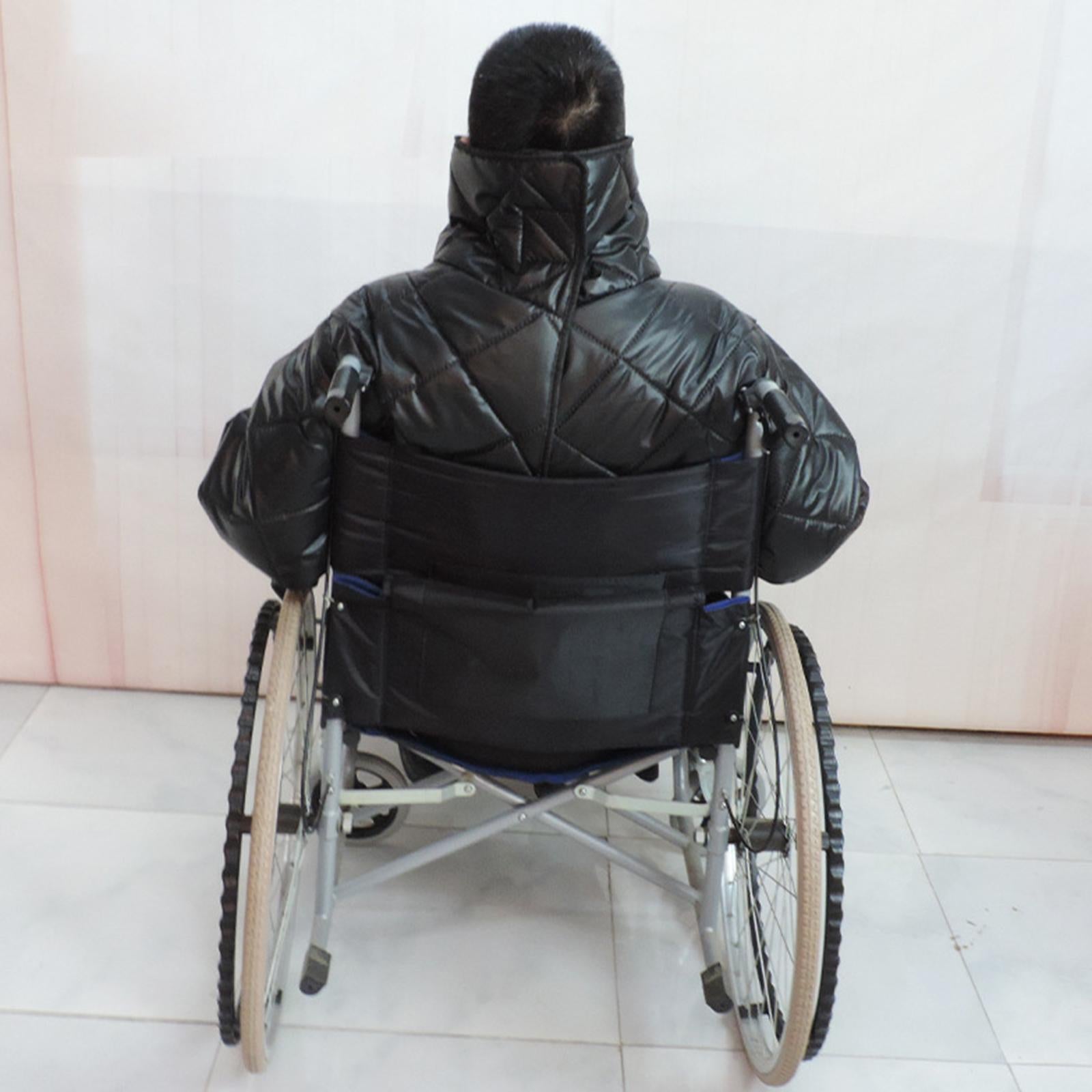 Wheelchair Blanket Waterproof with Pocket Cosy for Elderly for Wheelchairs Full Cover L