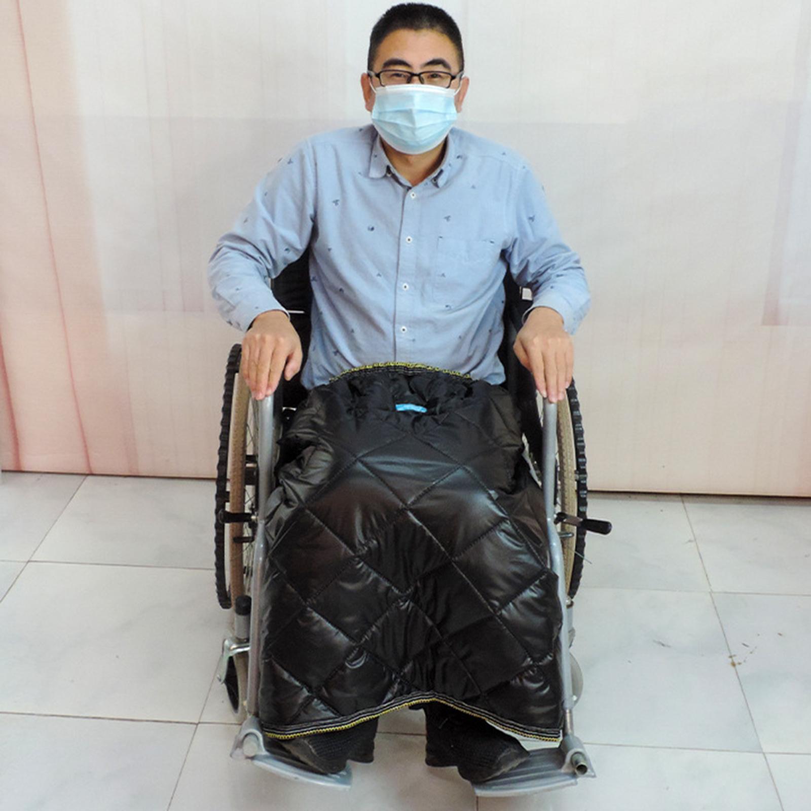 Wheelchair Blanket Waterproof with Pocket Cosy for Elderly for Wheelchairs Half Cover