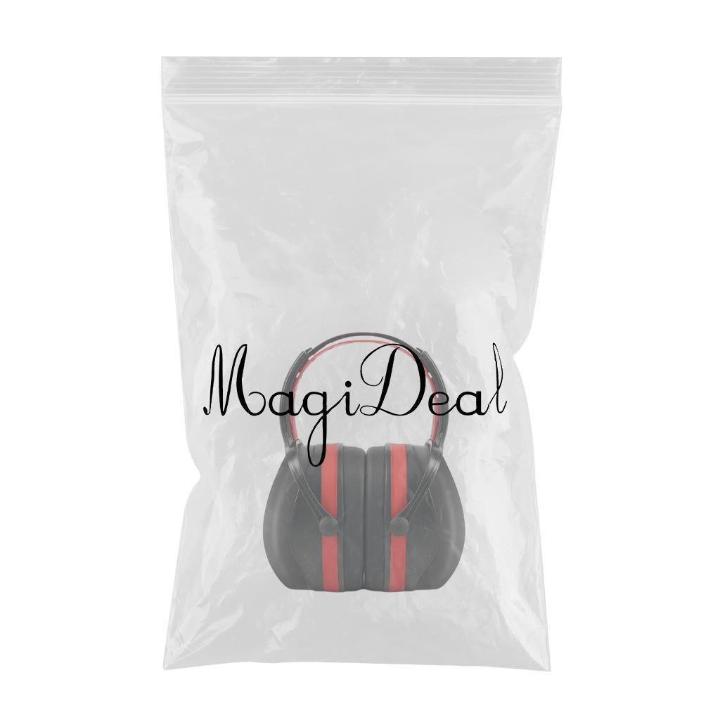 Hearing Protection Safety Ear Muffs Noise Cancelling for Sleeping Red