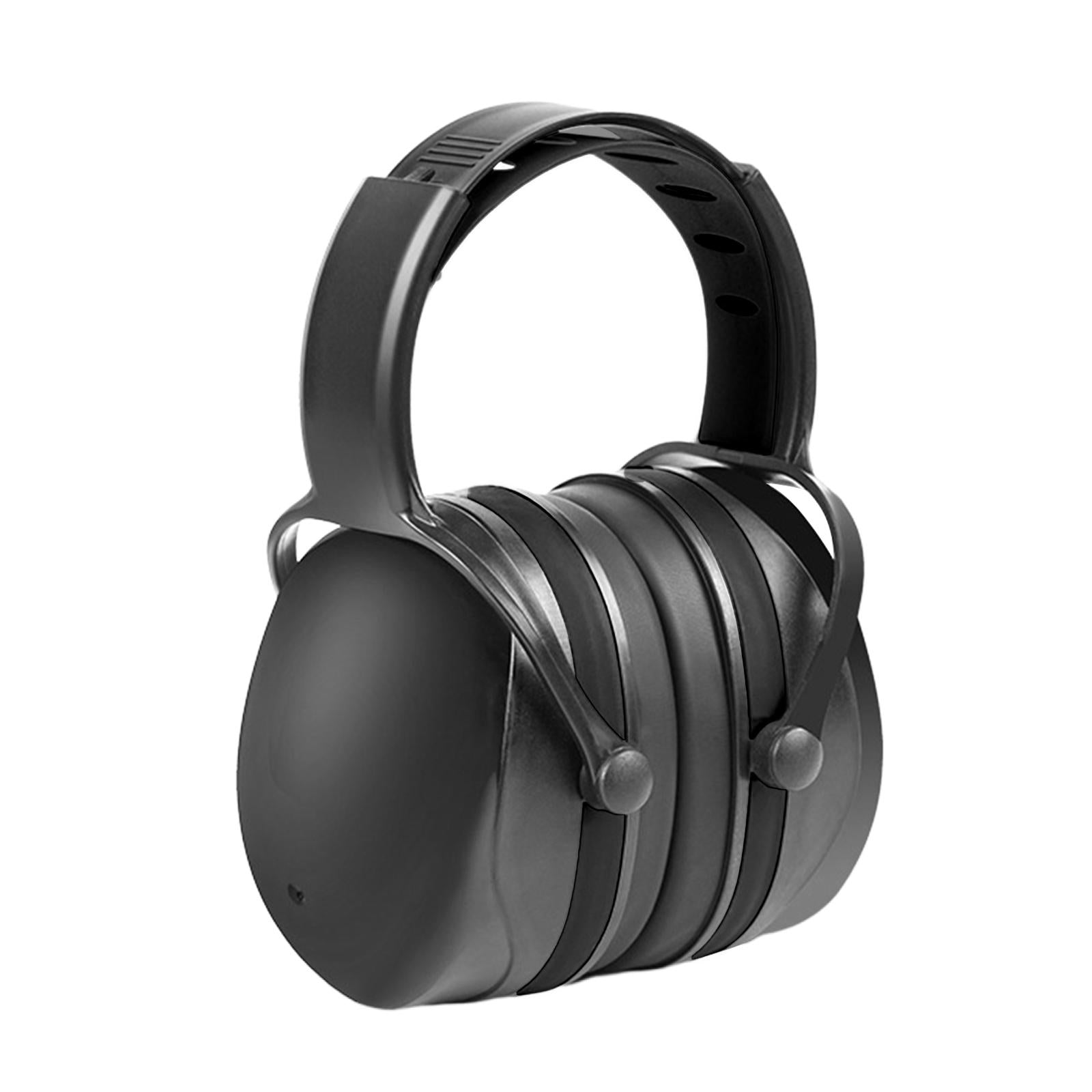 Hearing Protection Safety Ear Muffs Noise Cancelling for Sleeping Black