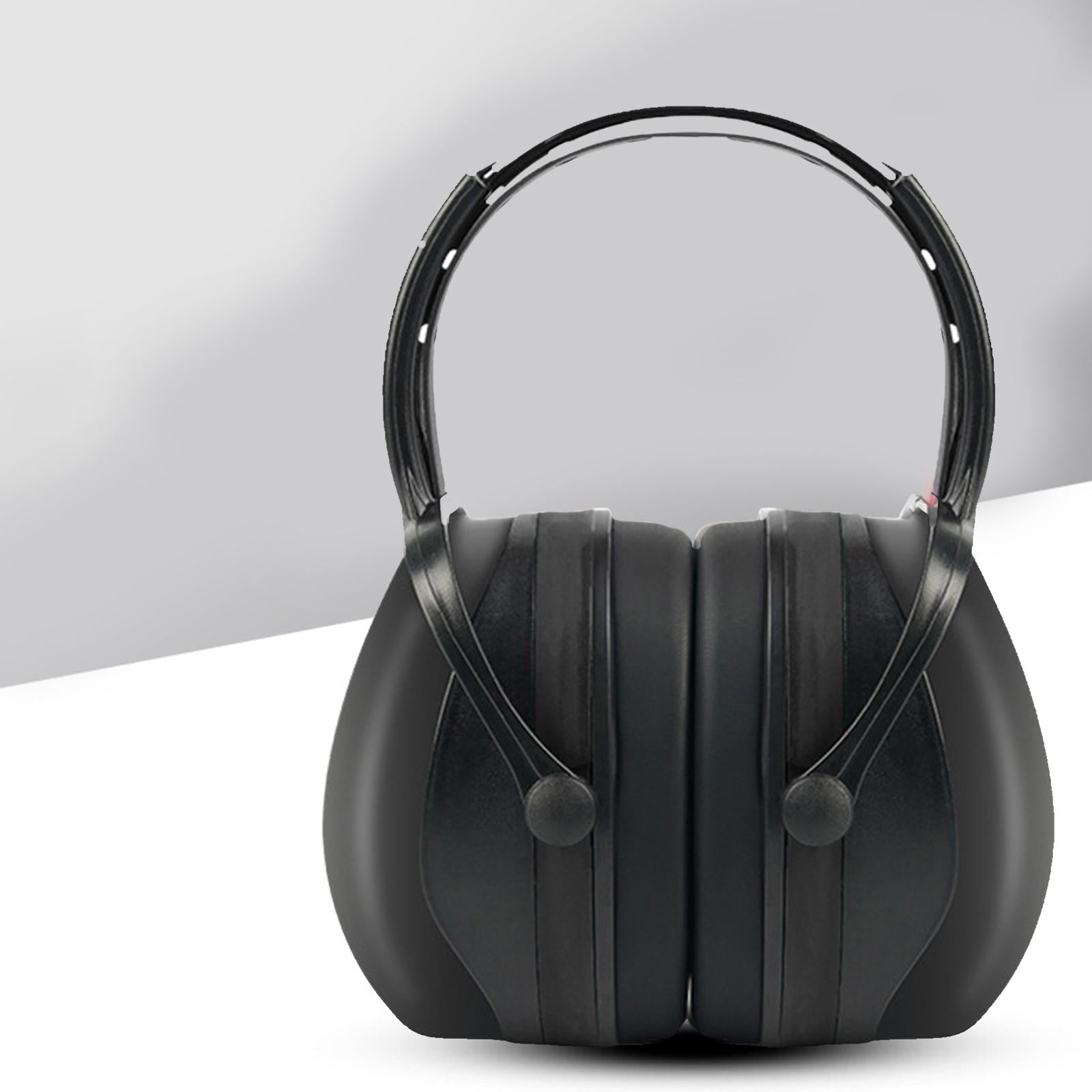 Hearing Protection Safety Ear Muffs Noise Cancelling for Sleeping Black