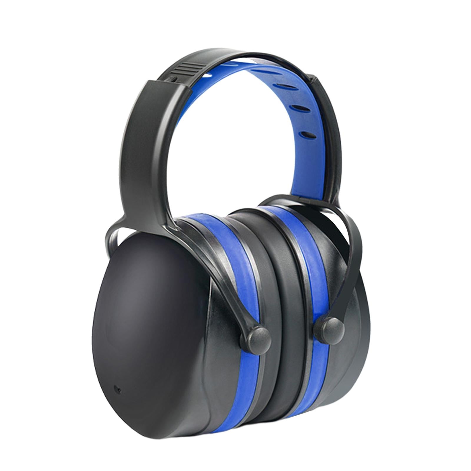 Hearing Protection Safety Ear Muffs Noise Cancelling for Sleeping Blue