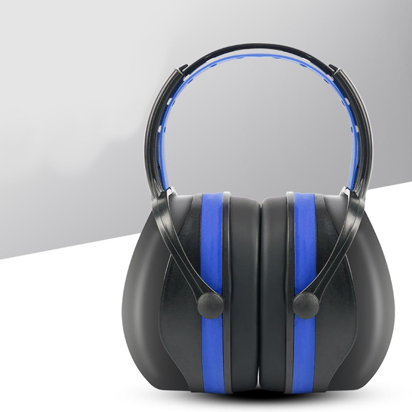 Hearing Protection Safety Ear Muffs Noise Cancelling for Sleeping Blue