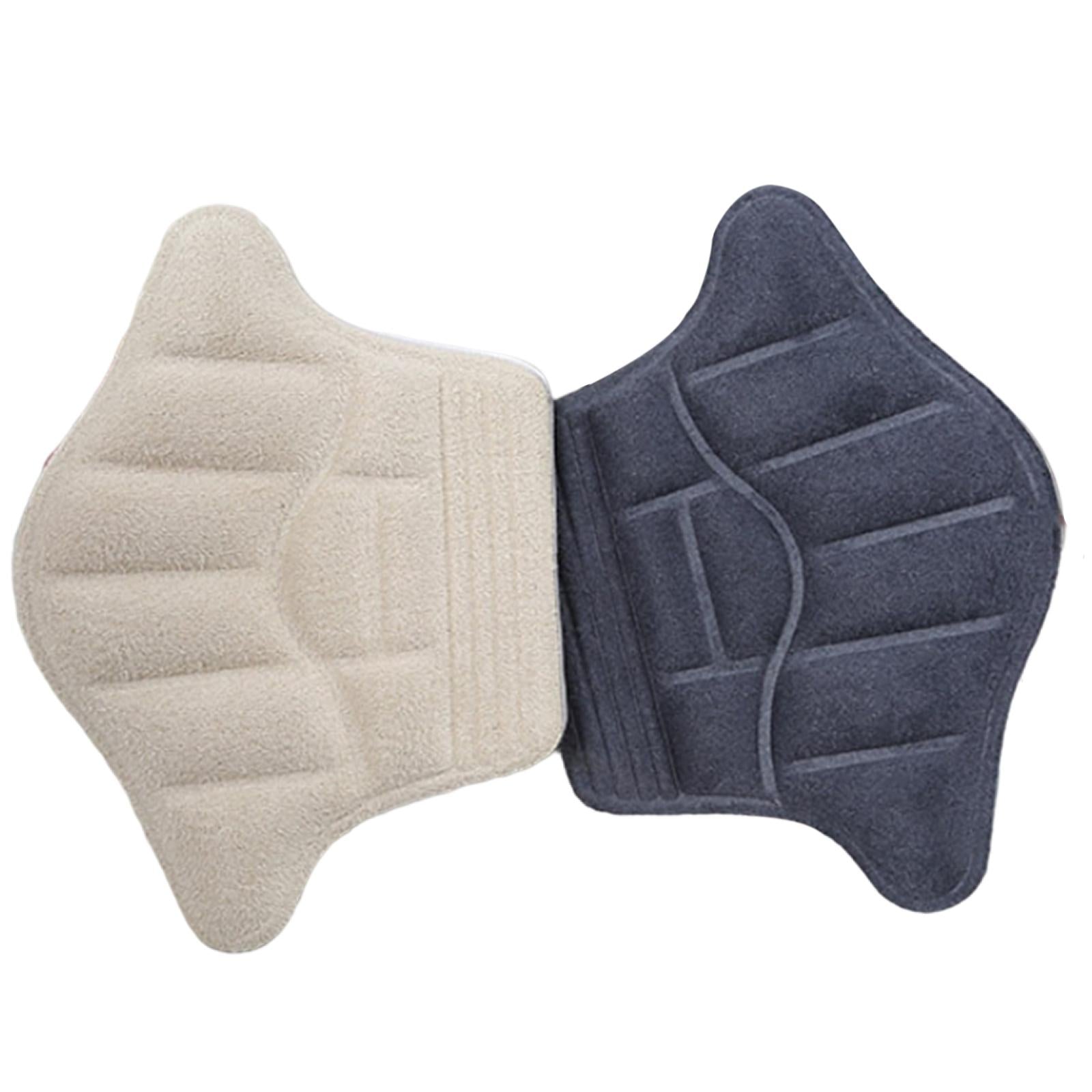 Shoes Heel Cushion Adhesive Liner for Women Men 3.94x2.87x0.28inch Apricot
