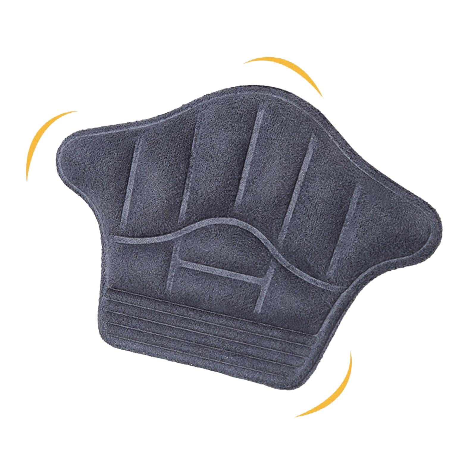Shoes Heel Cushion Adhesive Liner for Women Men 3.94x2.87x0.28inch Grey Blue
