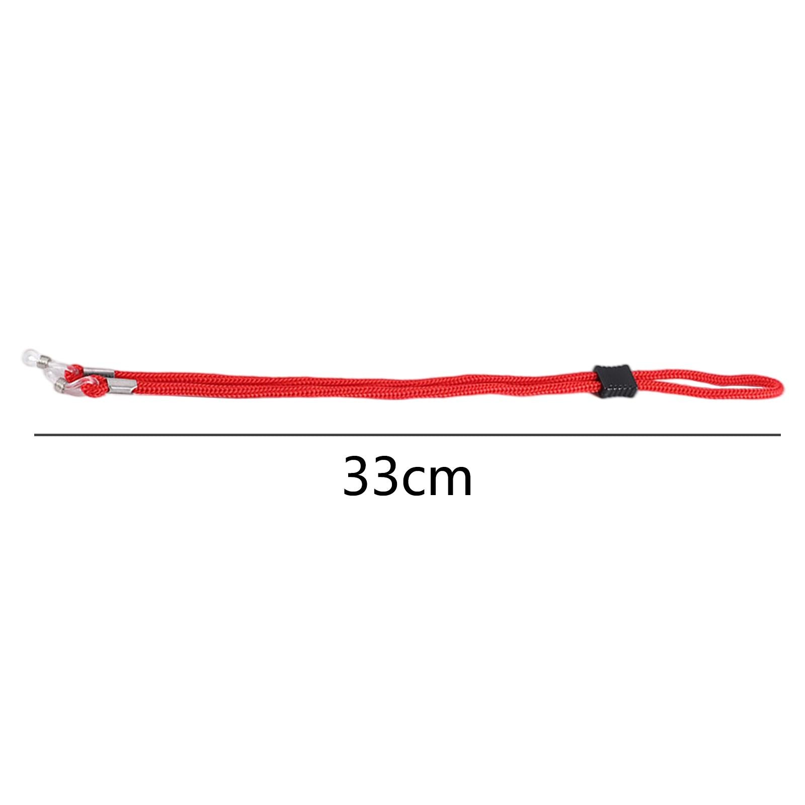 Glasses Strap Rope Eyewear Retainer Sunglass Holder for Reading Kids Red