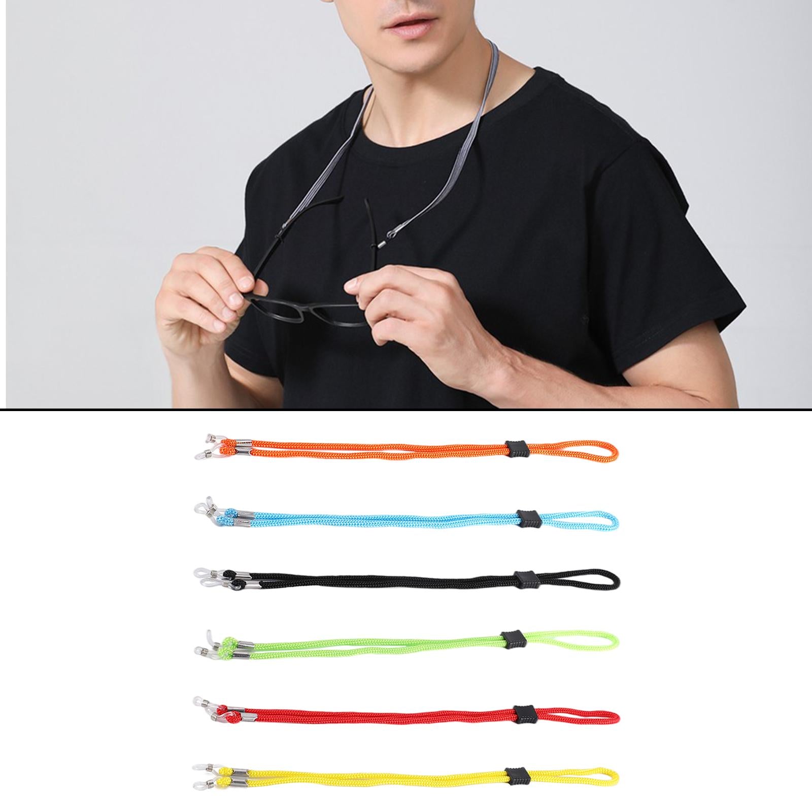 Glasses Strap Rope Eyewear Retainer Sunglass Holder for Reading Kids Red