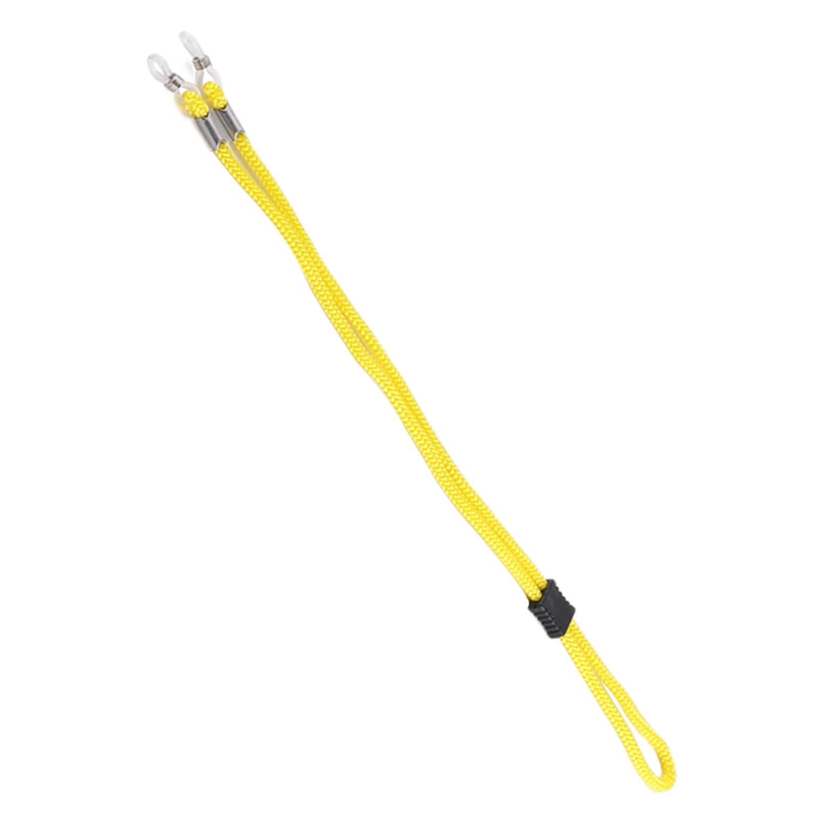 Glasses Strap Rope Eyewear Retainer Sunglass Holder for Reading Kids Yellow