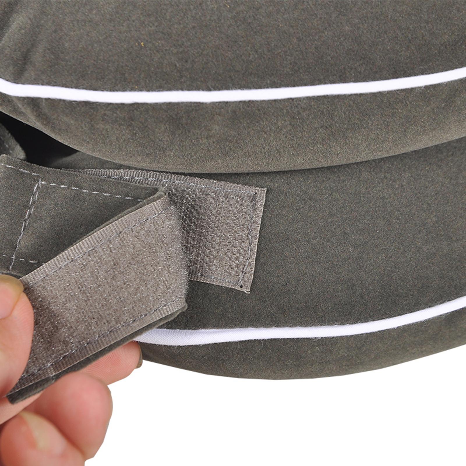 Cervical Neck Traction Device Brace Home Traction Spine Alignment Grey