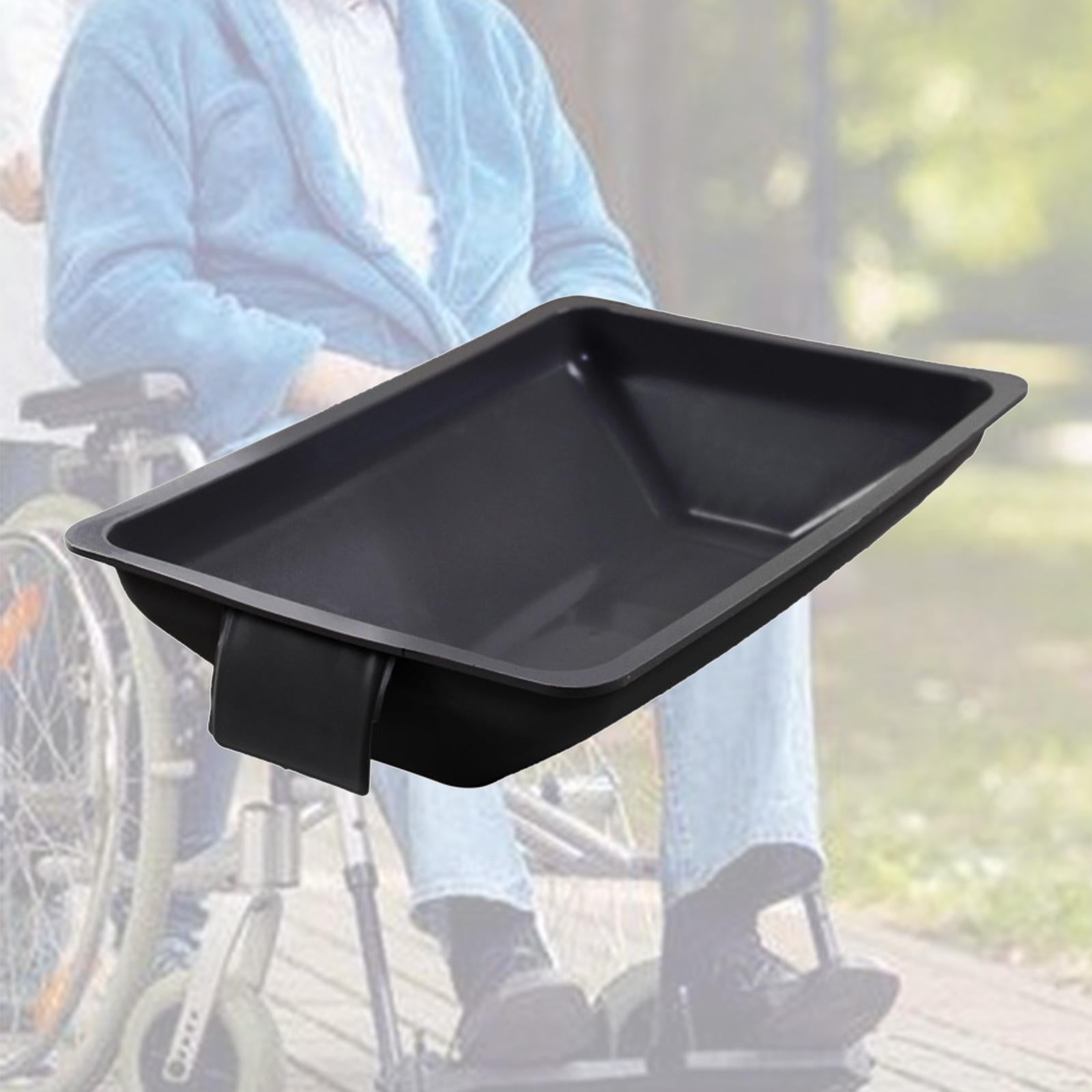 Wheelchair Bedpan Accessories Reusable for Patient Convenient Black