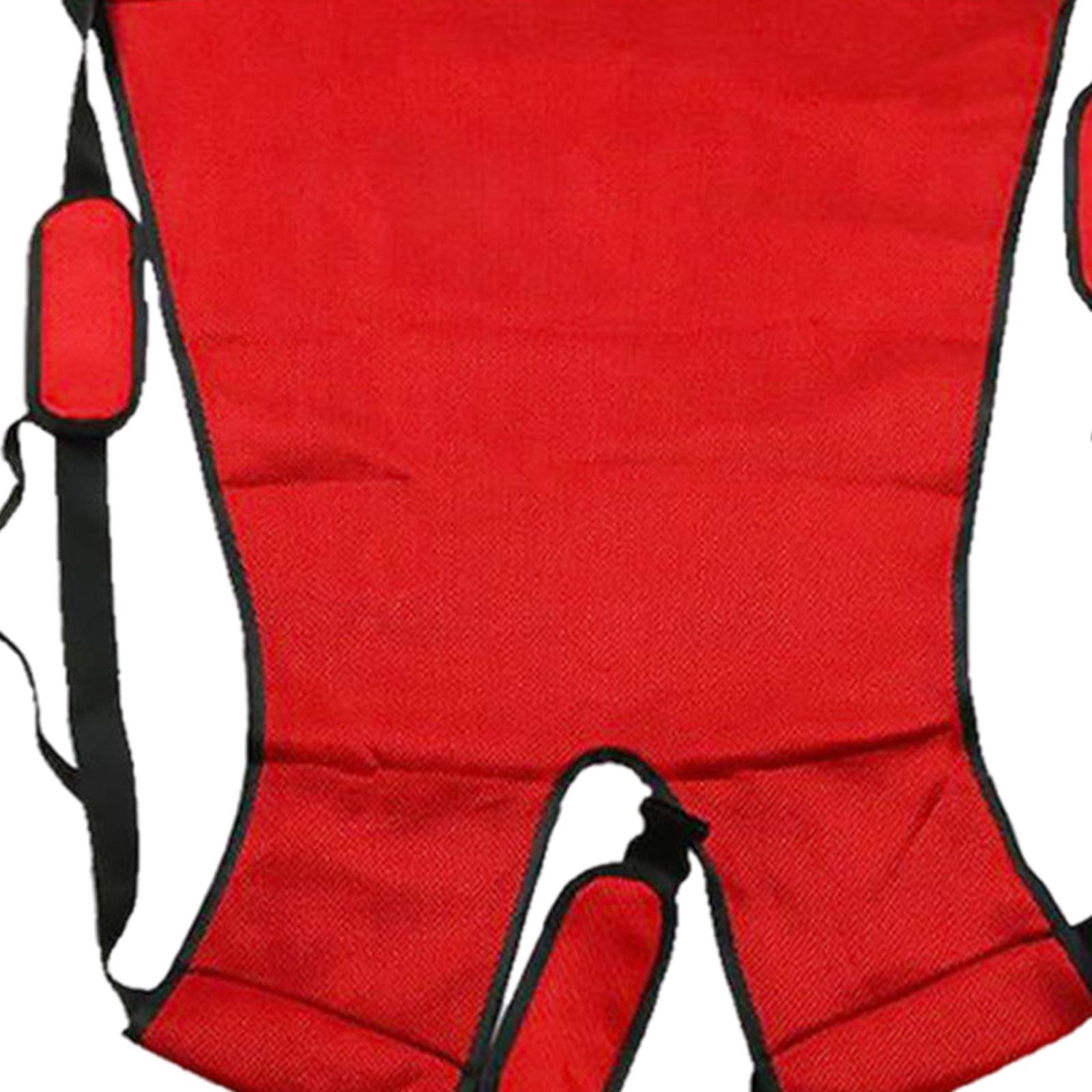 Patient Lifting Sling Mesh Eye Heat Dissipation for Paralyzed red