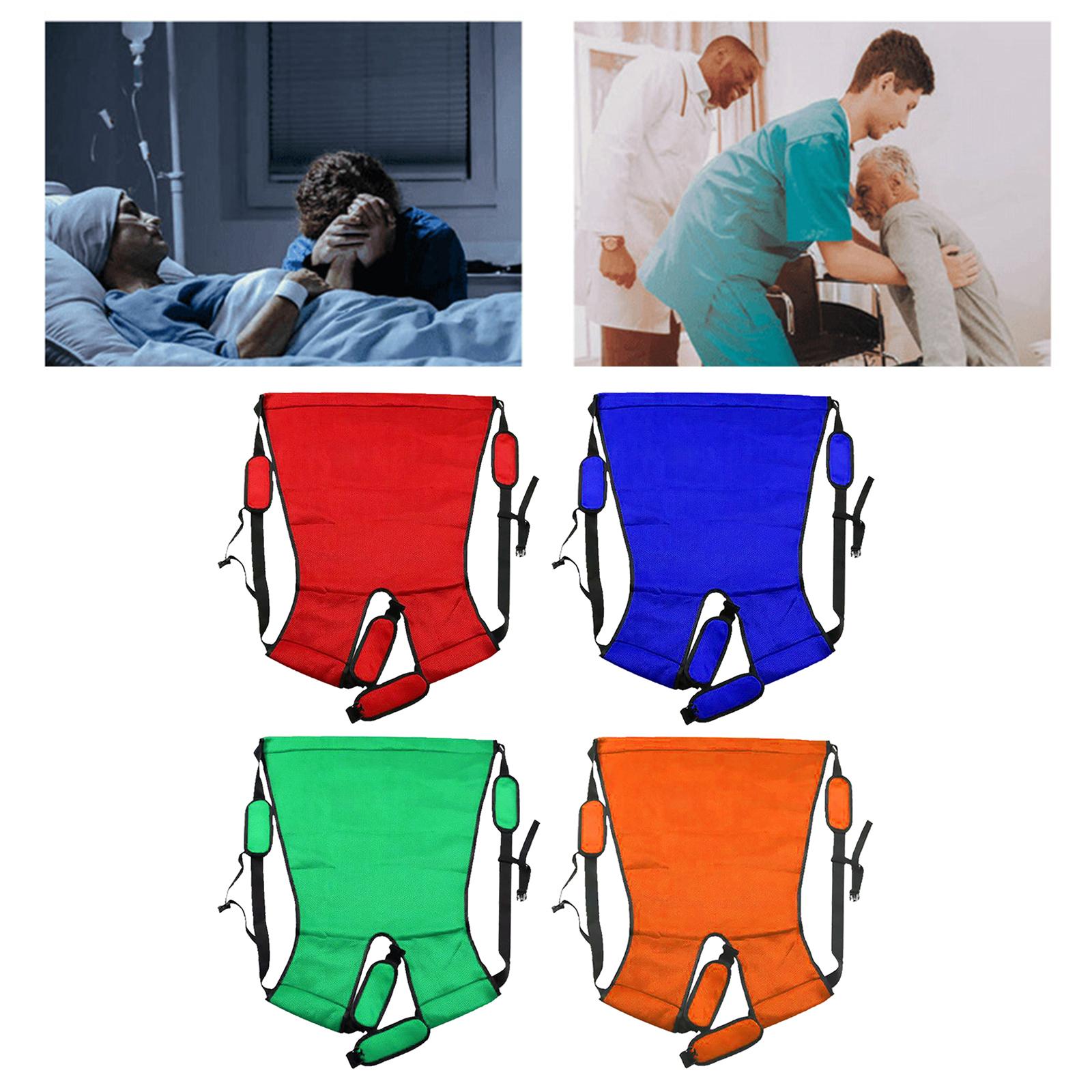 Patient Lifting Sling Mesh Eye Heat Dissipation for Paralyzed red