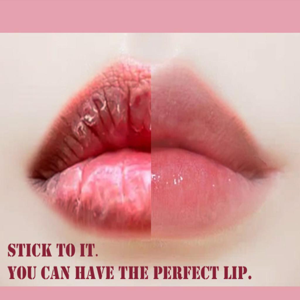 3ml/0.1oz Lip Oil Gloss Non-Sticky Liquid Lipstick Pink for Men Women Kids