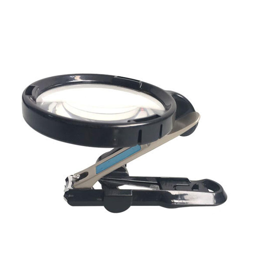 Nail Clippers with Magnifying Mirror Manicure Pedicure for Toenail Elder