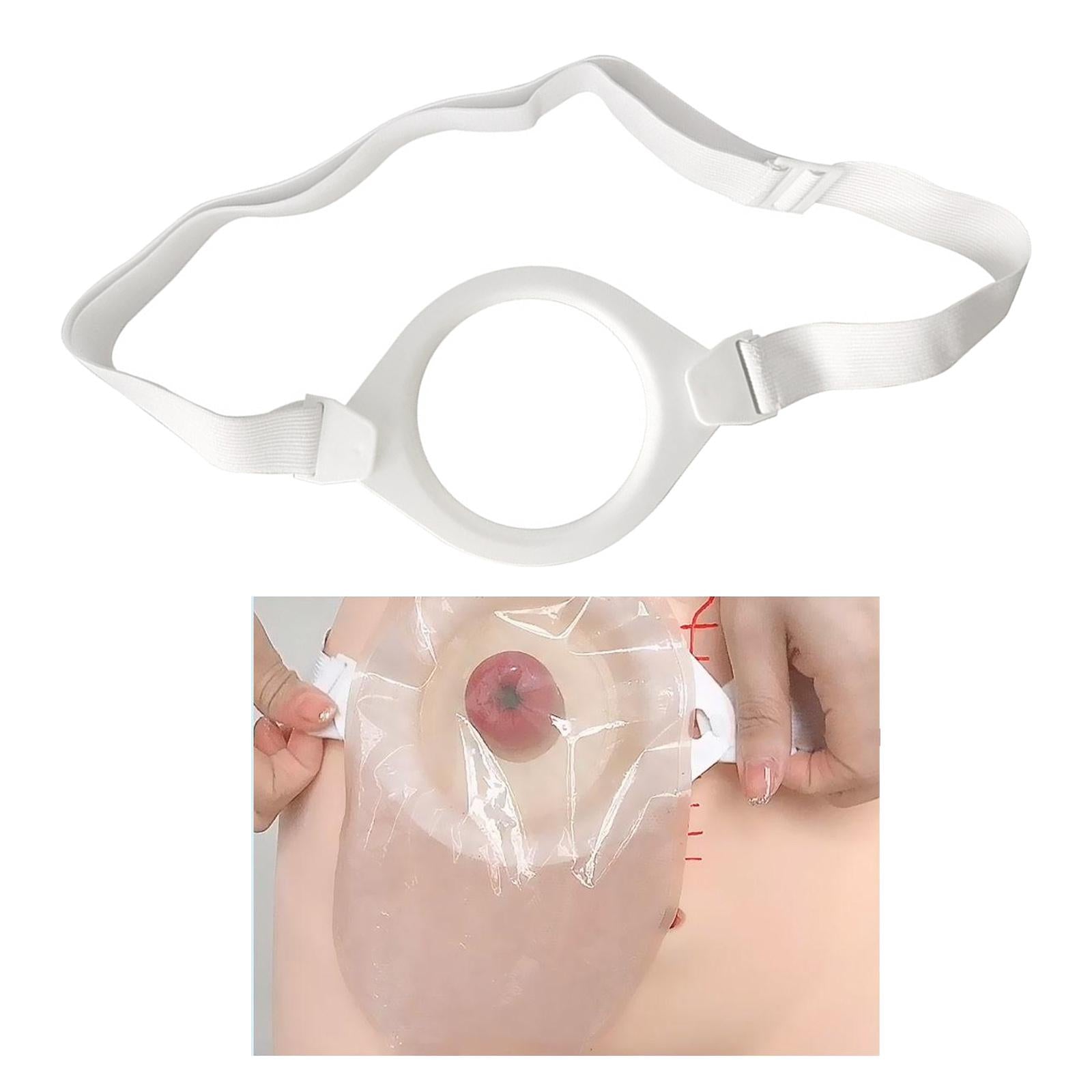 Abdominal Ostomy Belt Adjustable Stretchy Soft for Patients with buckle