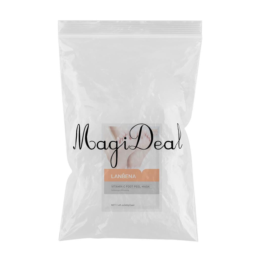 Foot Peel Masks Peeling Remover Soothe Feet for Cracked Feet Treatment vitamin C