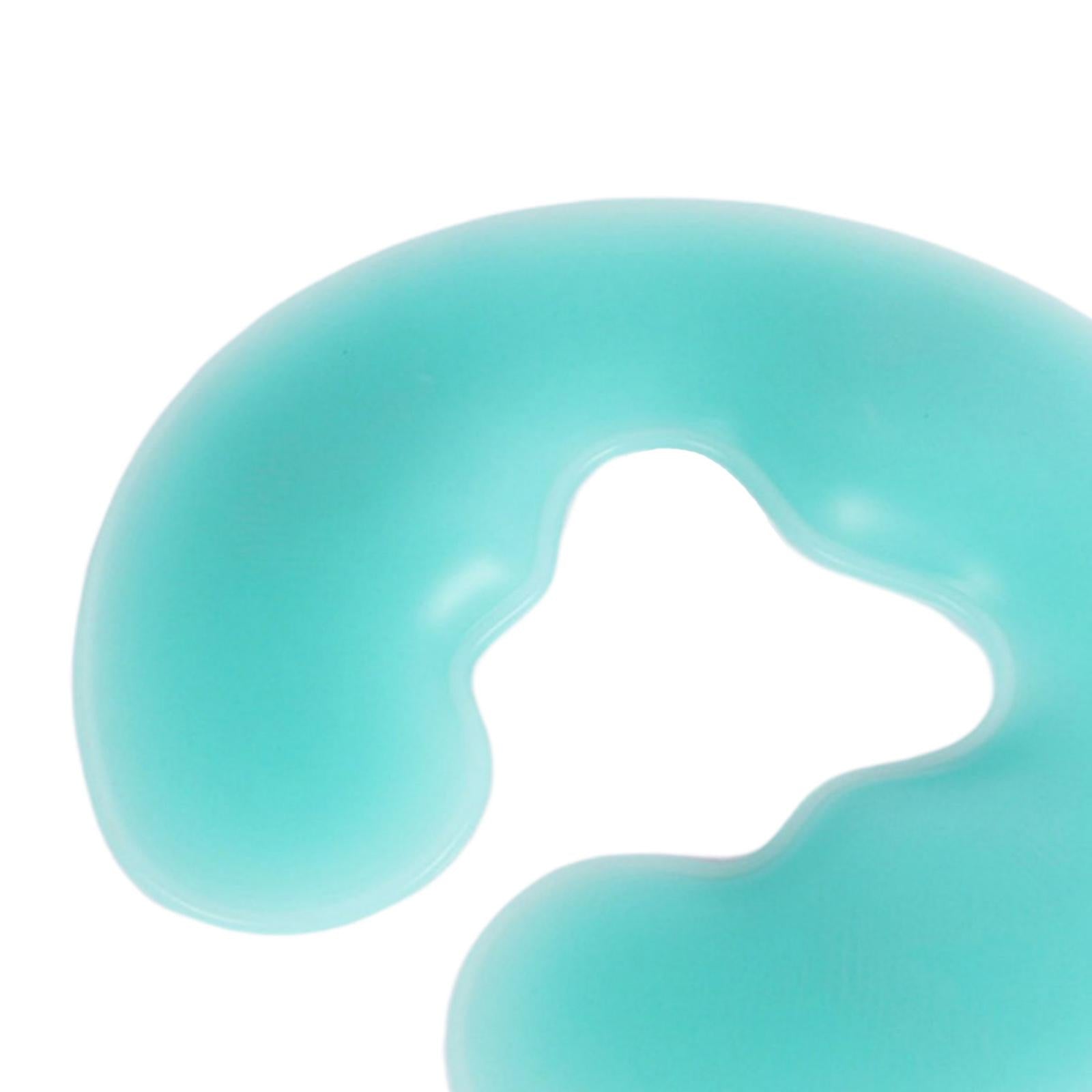 SPA Massage Pillow Gel Weigh Skin Care Soft for Beauty Salon U Shape Green