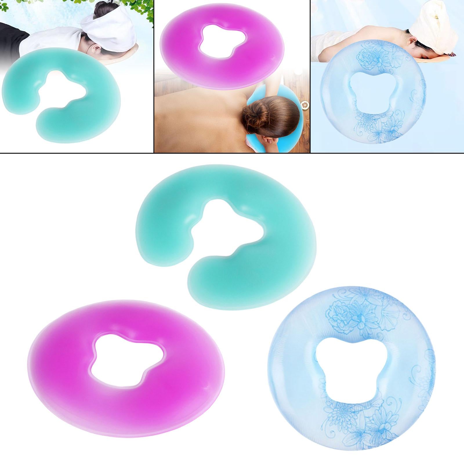 SPA Massage Pillow Gel Weigh Skin Care Soft for Beauty Salon U Shape Green