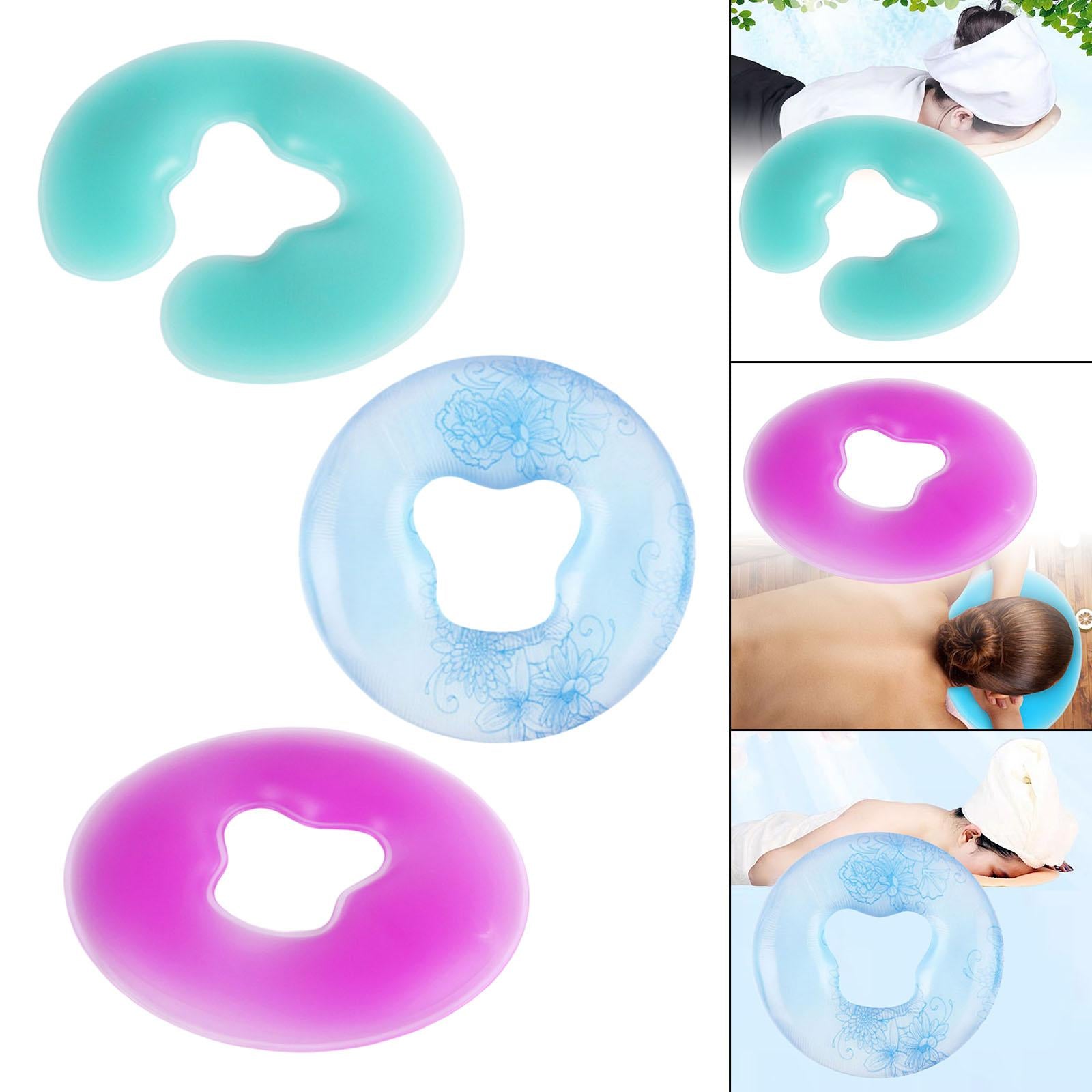 SPA Massage Pillow Gel Weigh Skin Care Soft for Beauty Salon U Shape Green