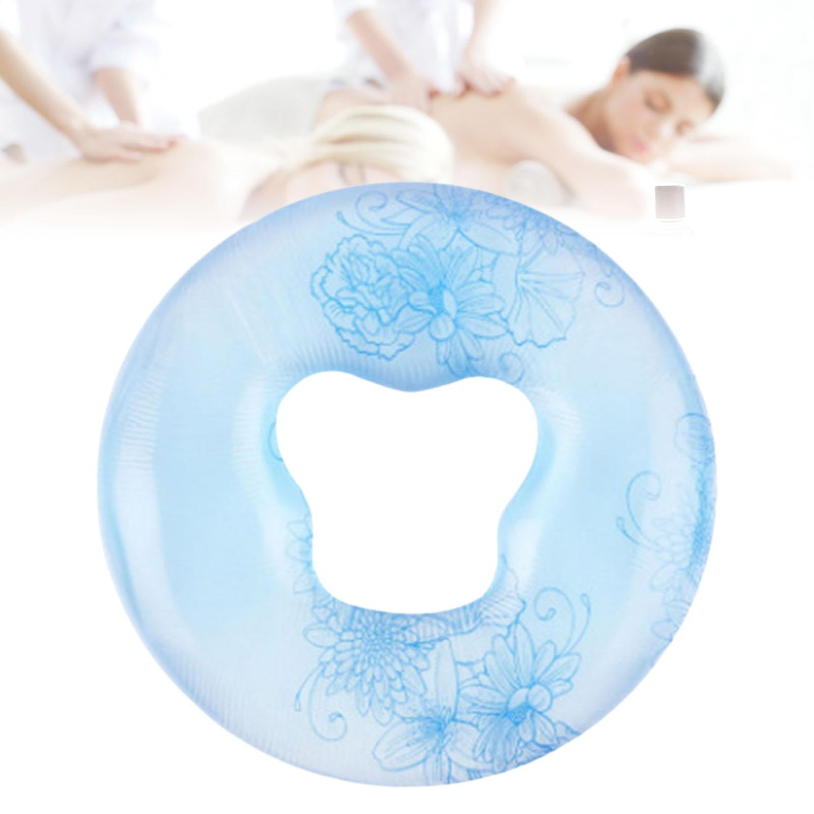 SPA Massage Pillow Gel Weigh Skin Care Soft for Beauty Salon Round Blue