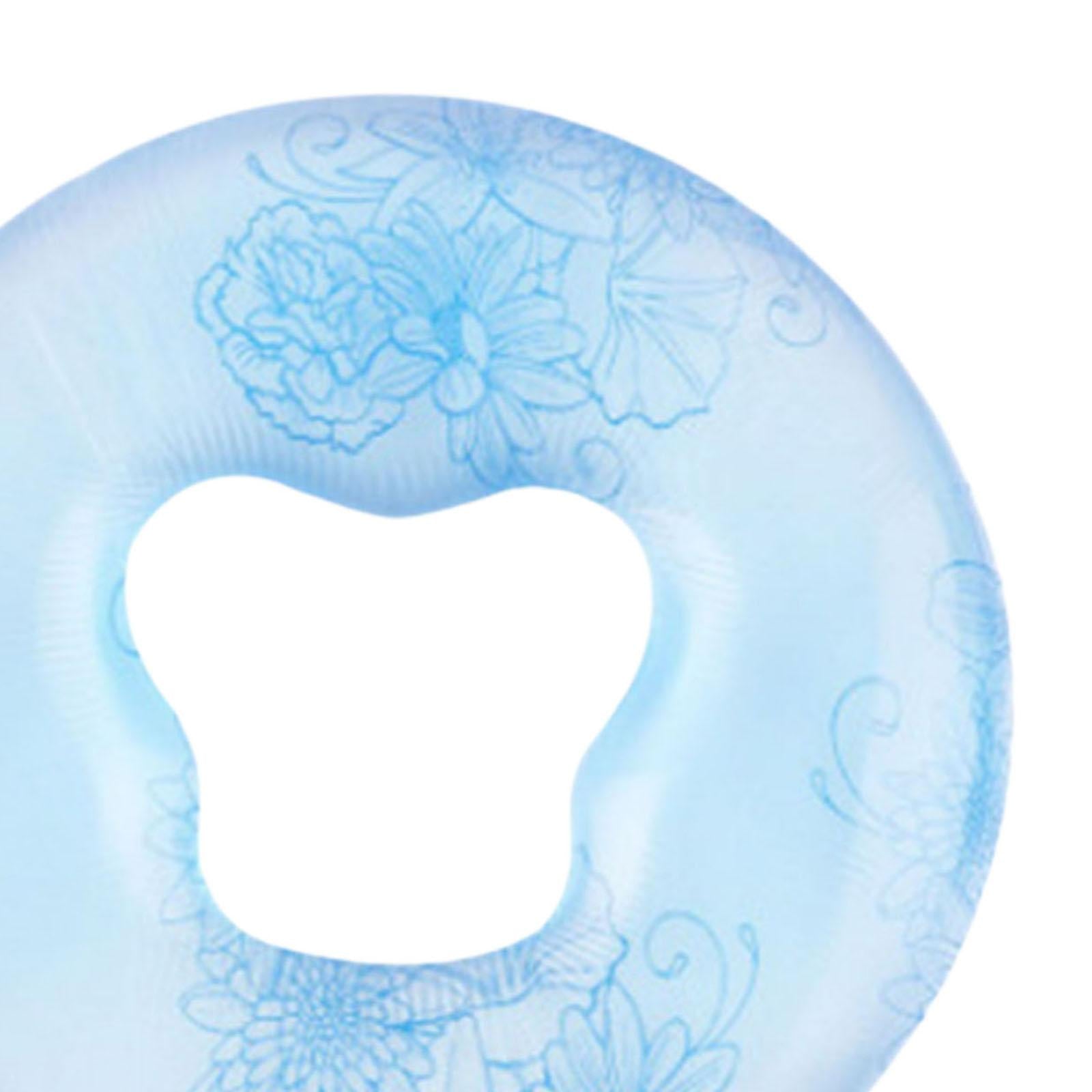 SPA Massage Pillow Gel Weigh Skin Care Soft for Beauty Salon Round Blue