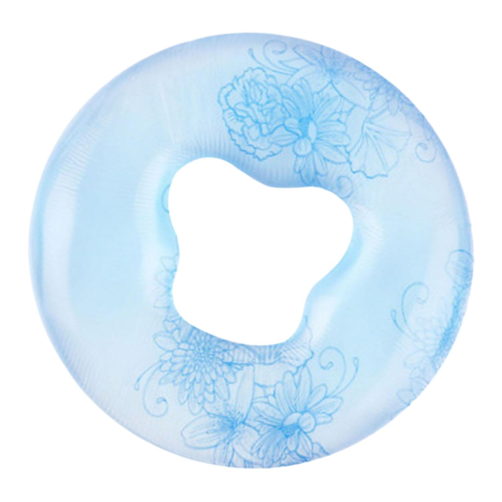 SPA Massage Pillow Gel Weigh Skin Care Soft for Beauty Salon Round Blue