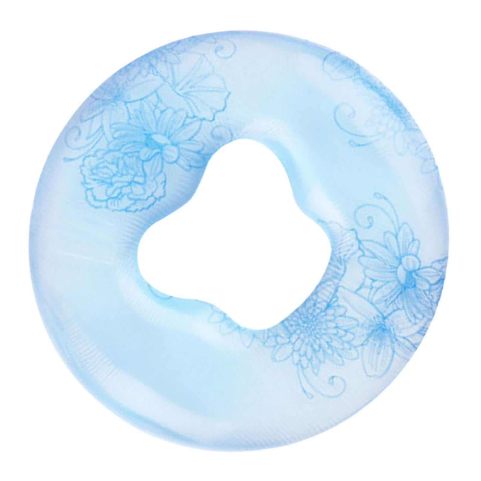 SPA Massage Pillow Gel Weigh Skin Care Soft for Beauty Salon Round Blue
