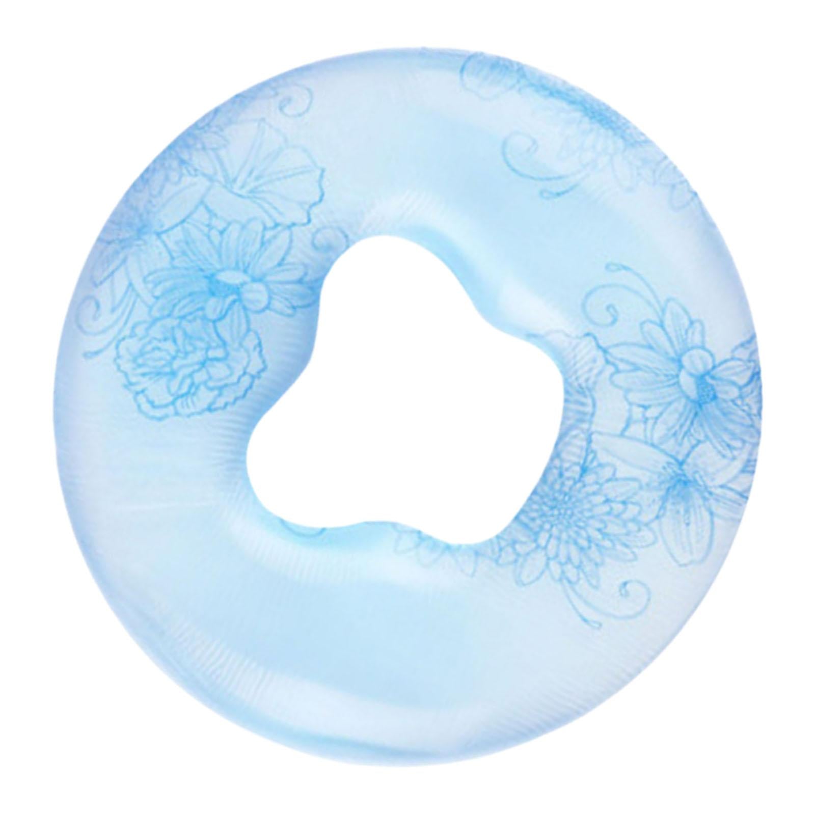 SPA Massage Pillow Gel Weigh Skin Care Soft for Beauty Salon Round Blue