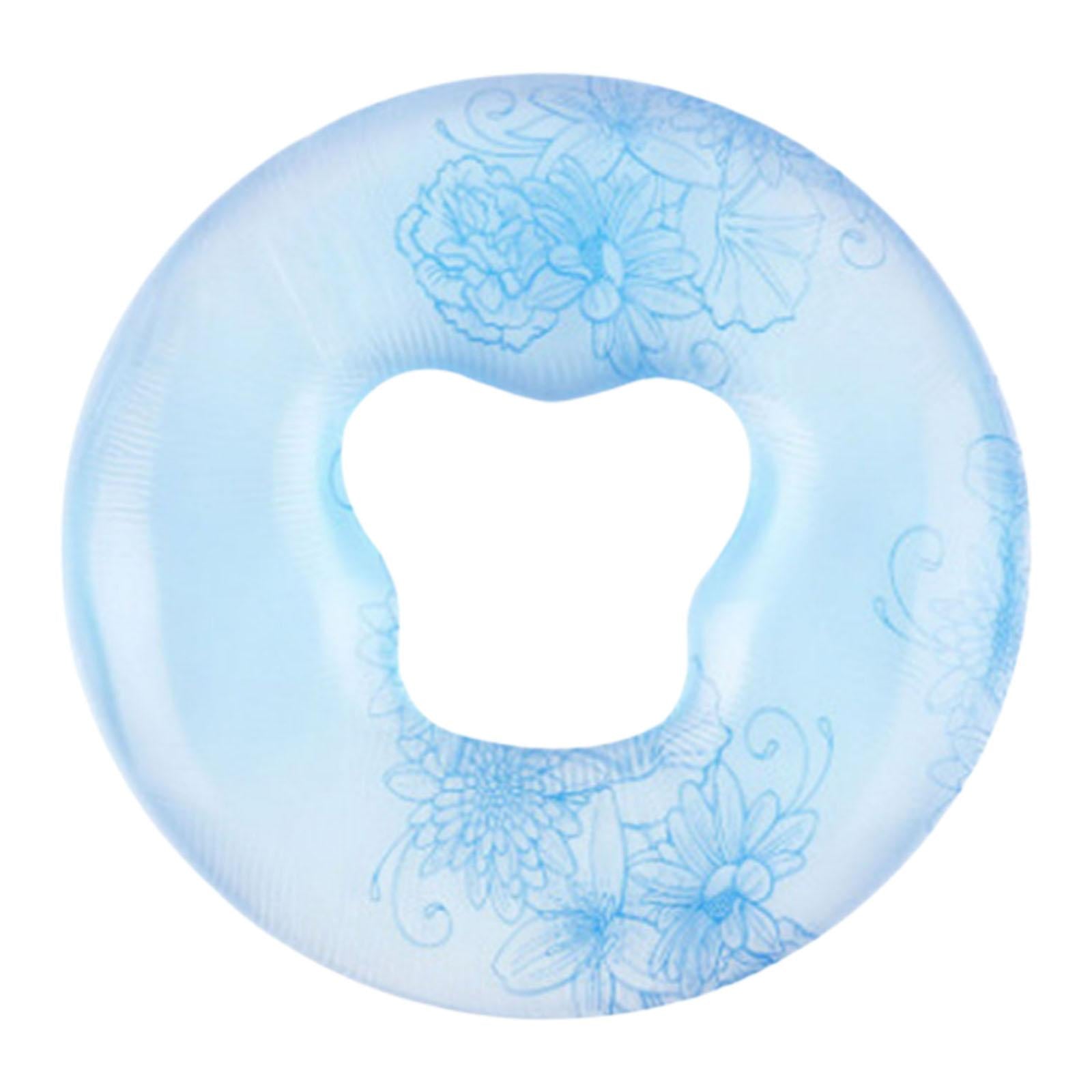 SPA Massage Pillow Gel Weigh Skin Care Soft for Beauty Salon Round Blue