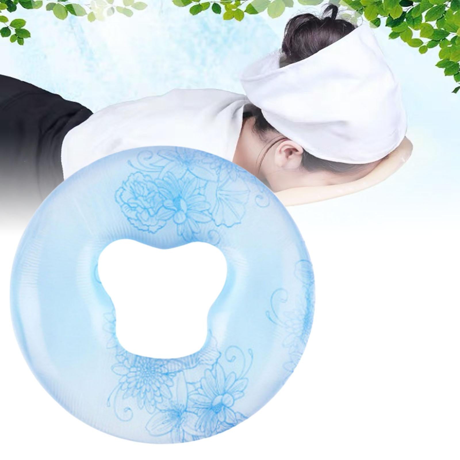 SPA Massage Pillow Gel Weigh Skin Care Soft for Beauty Salon Round Blue