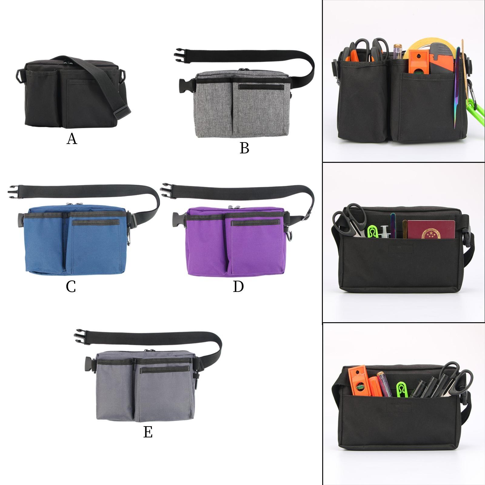 Nurse Fanny Pack Waist Bag Nurse Gift Store Nursing Accessories Black