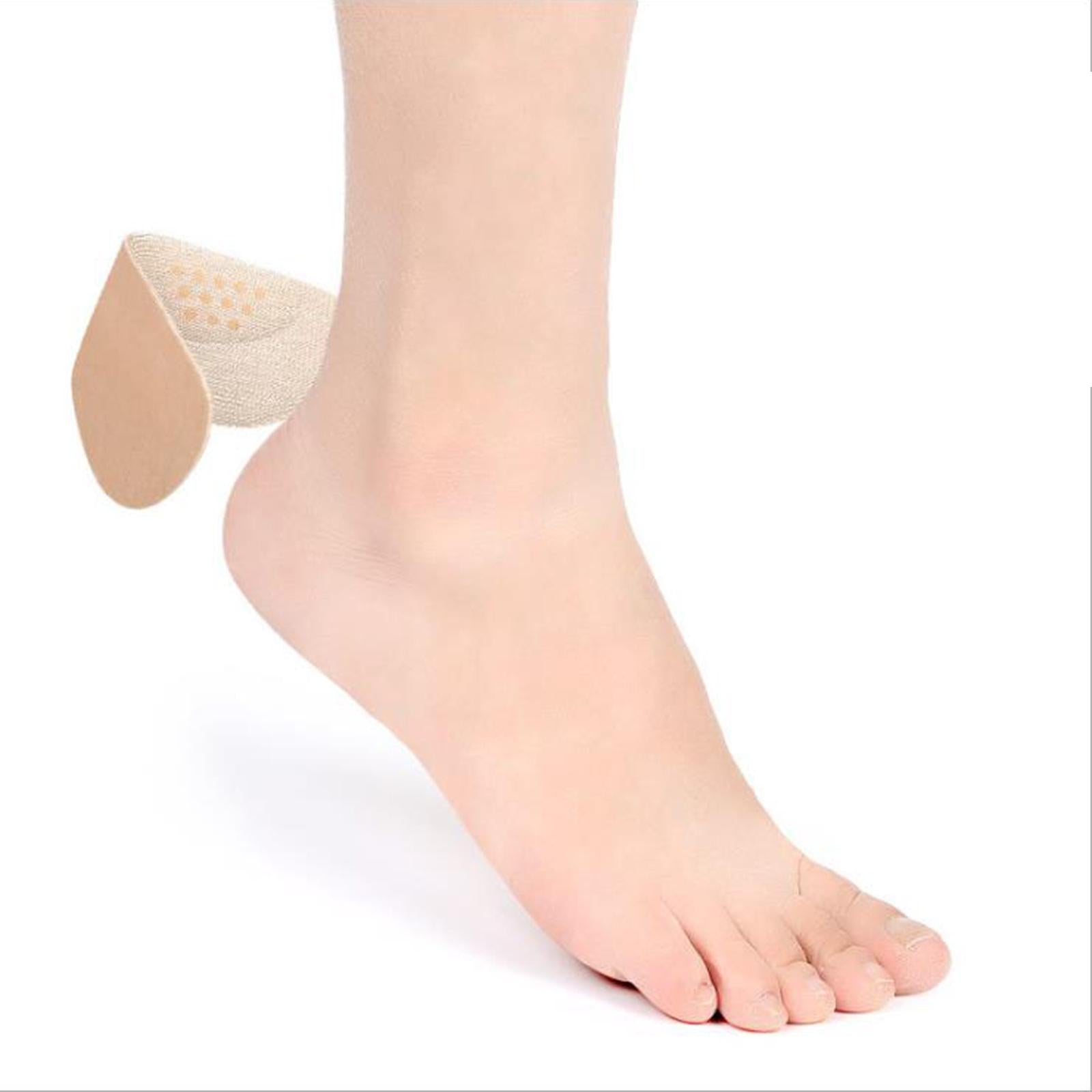 Heel Cushion Pads Anti Wear for Hiking Men Women beige thick type