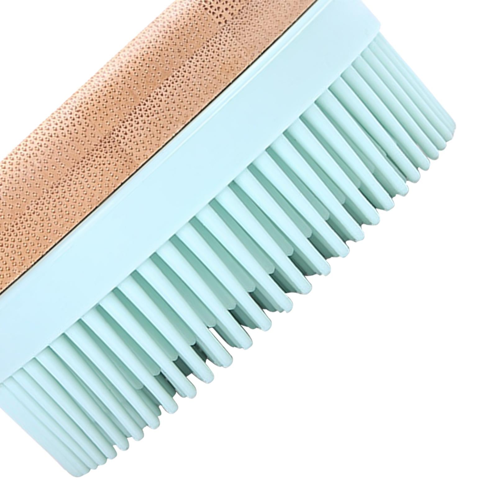 Hair Scalp Massager Shampoo Brush Soft Silicone Bristle Brush for Baby Blue