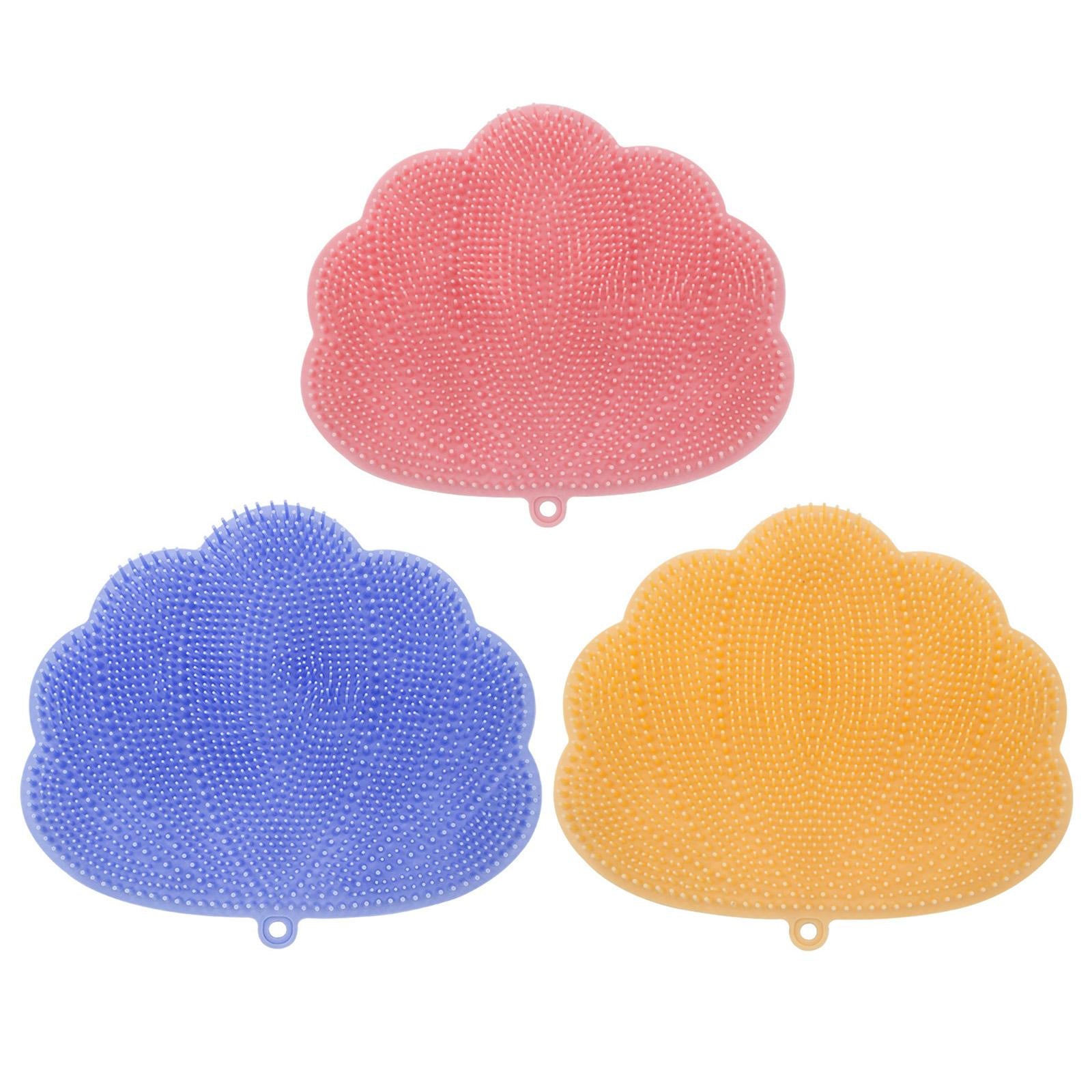 Shower Foot Massager Scrubber Improves Foot Circulation for Exfoliate Pink