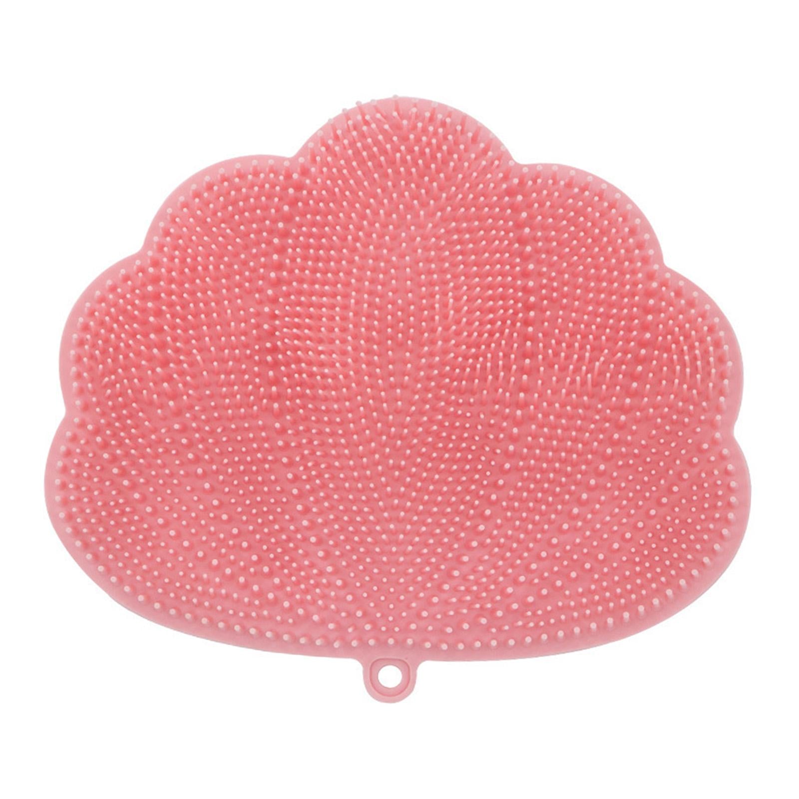 Shower Foot Massager Scrubber Improves Foot Circulation for Exfoliate Pink