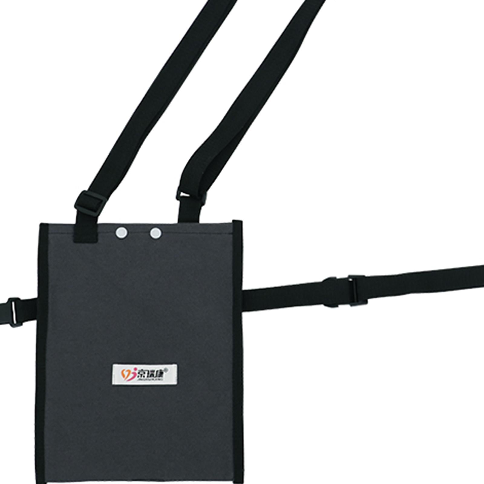 PU Urine Drainage Bag Cover Adjustable for Incontinent Patient Outdoor Gray