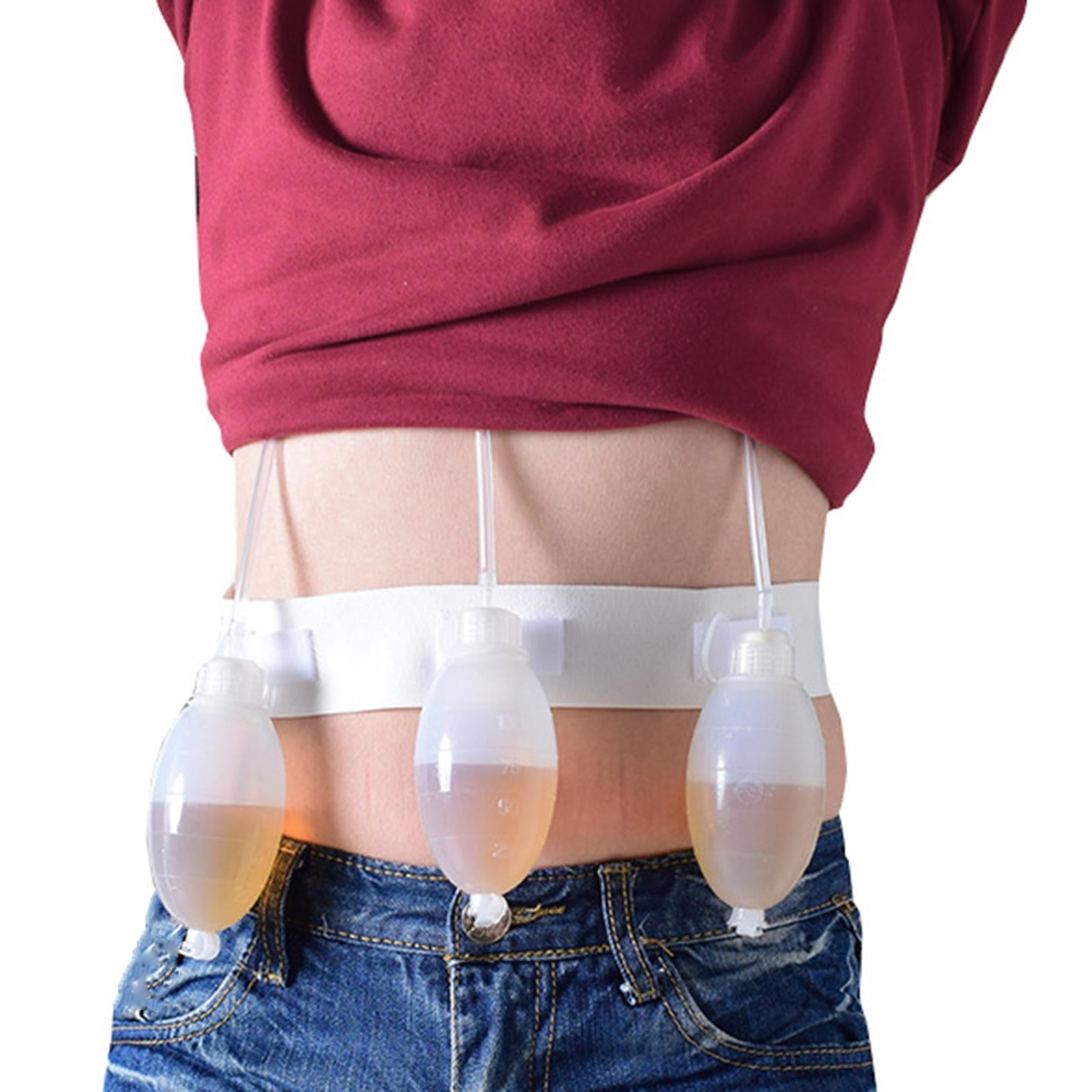 Mastectomy Drain Holder for Jp Drainage Bulbs Tummy Tuck Adults White 100cm
