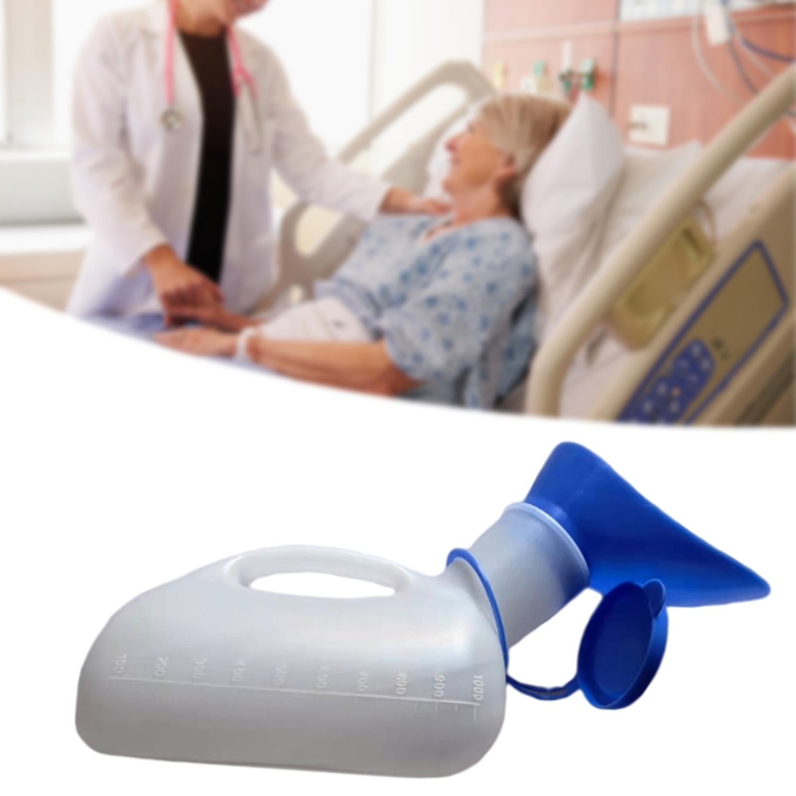 Portable Urinal Bottle with caps Lid Bedpans for Car Elderly for Women