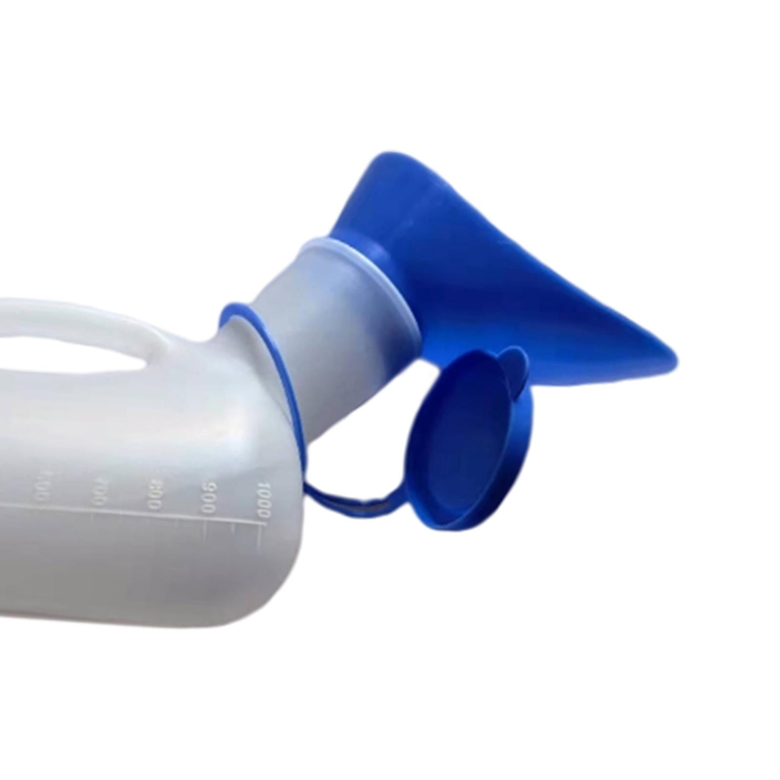 Portable Urinal Bottle with caps Lid Bedpans for Car Elderly for Women