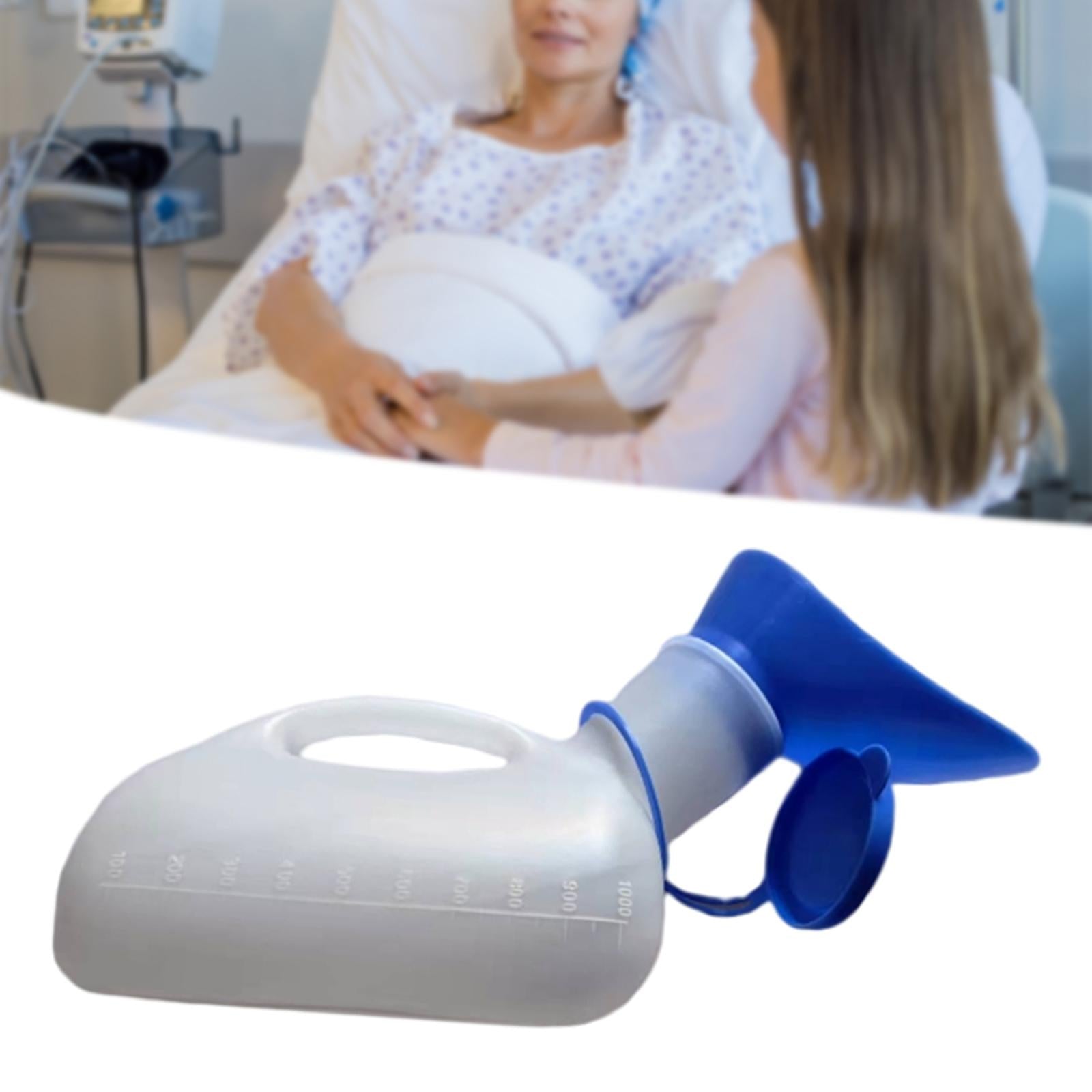 Portable Urinal Bottle with caps Lid Bedpans for Car Elderly for Women