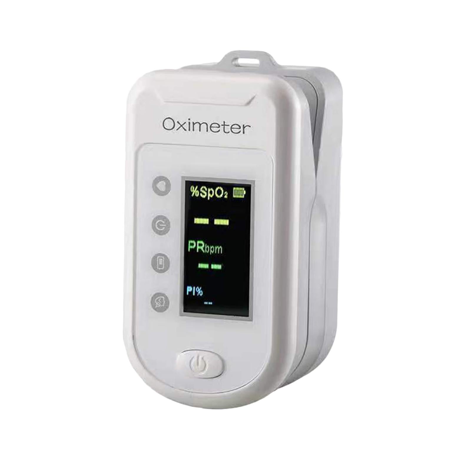 Compact Fingertip Oximeter Pulse Rate with Lanyard TFT 4 Modes