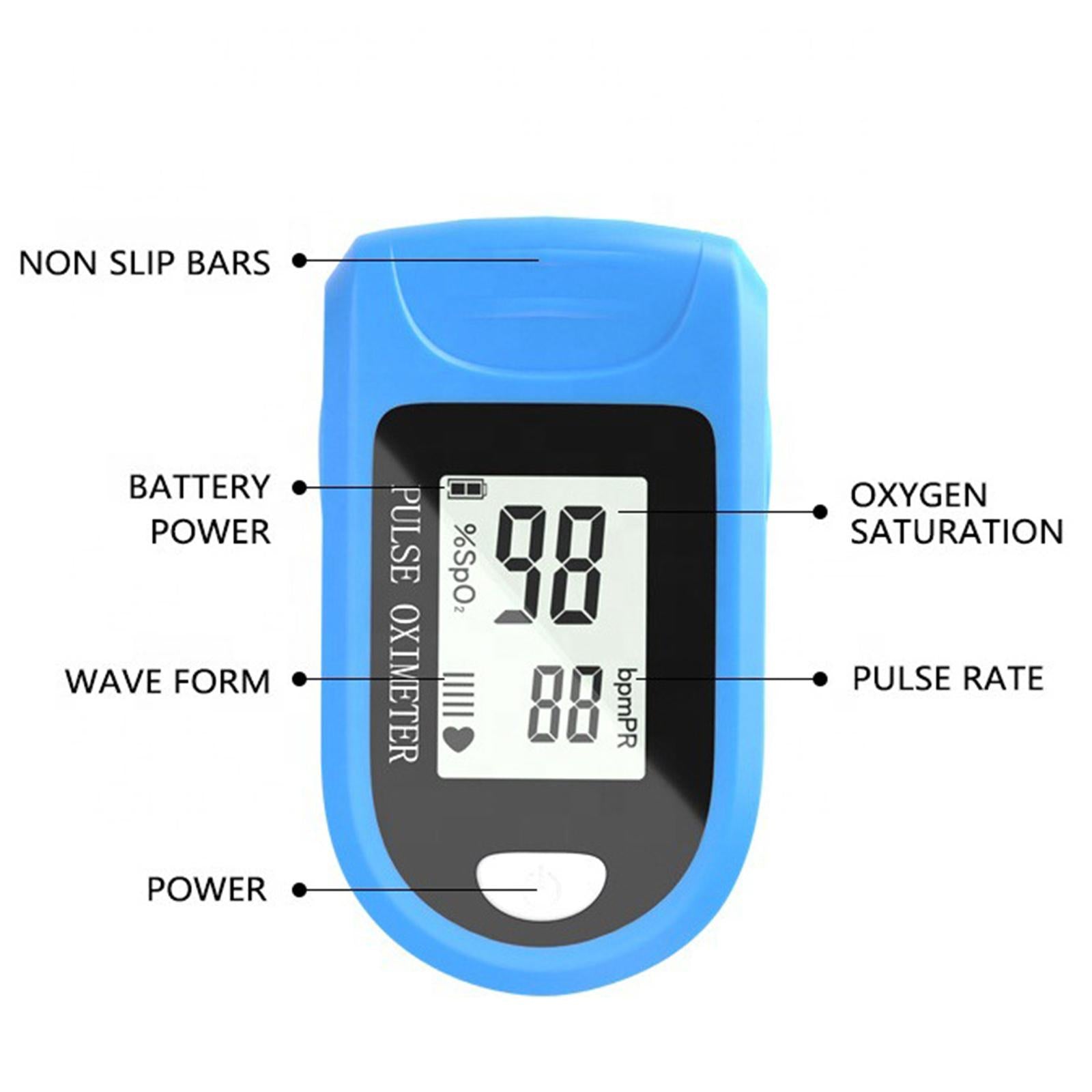 Fingertip Oximeter Auto Off Battery Powered Sports The Elderly Pregnancy