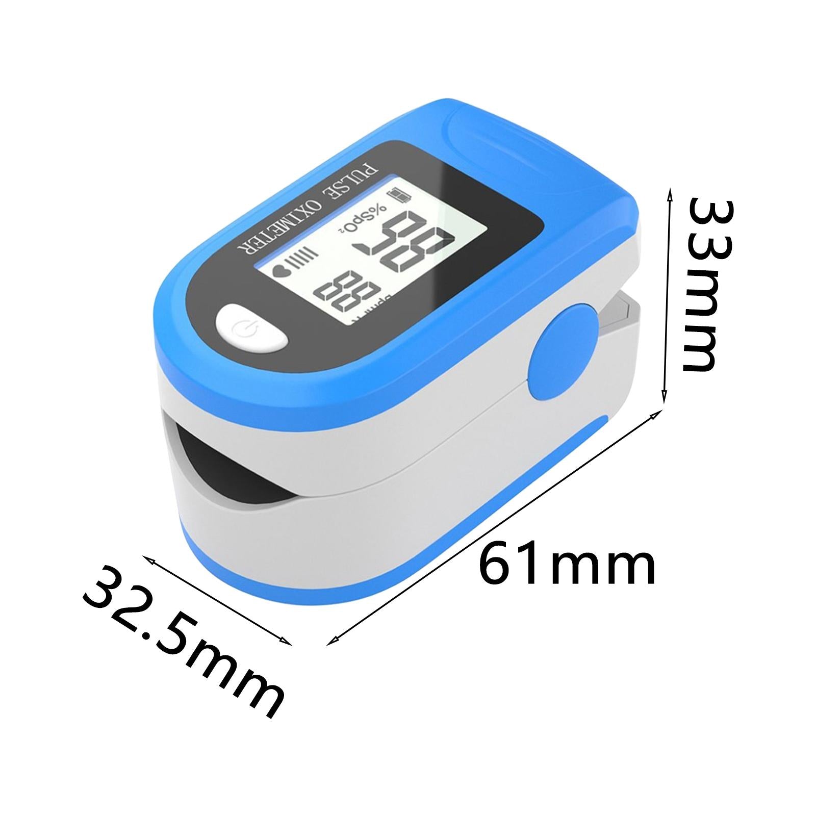 Fingertip Oximeter Auto Off Battery Powered Sports The Elderly Pregnancy