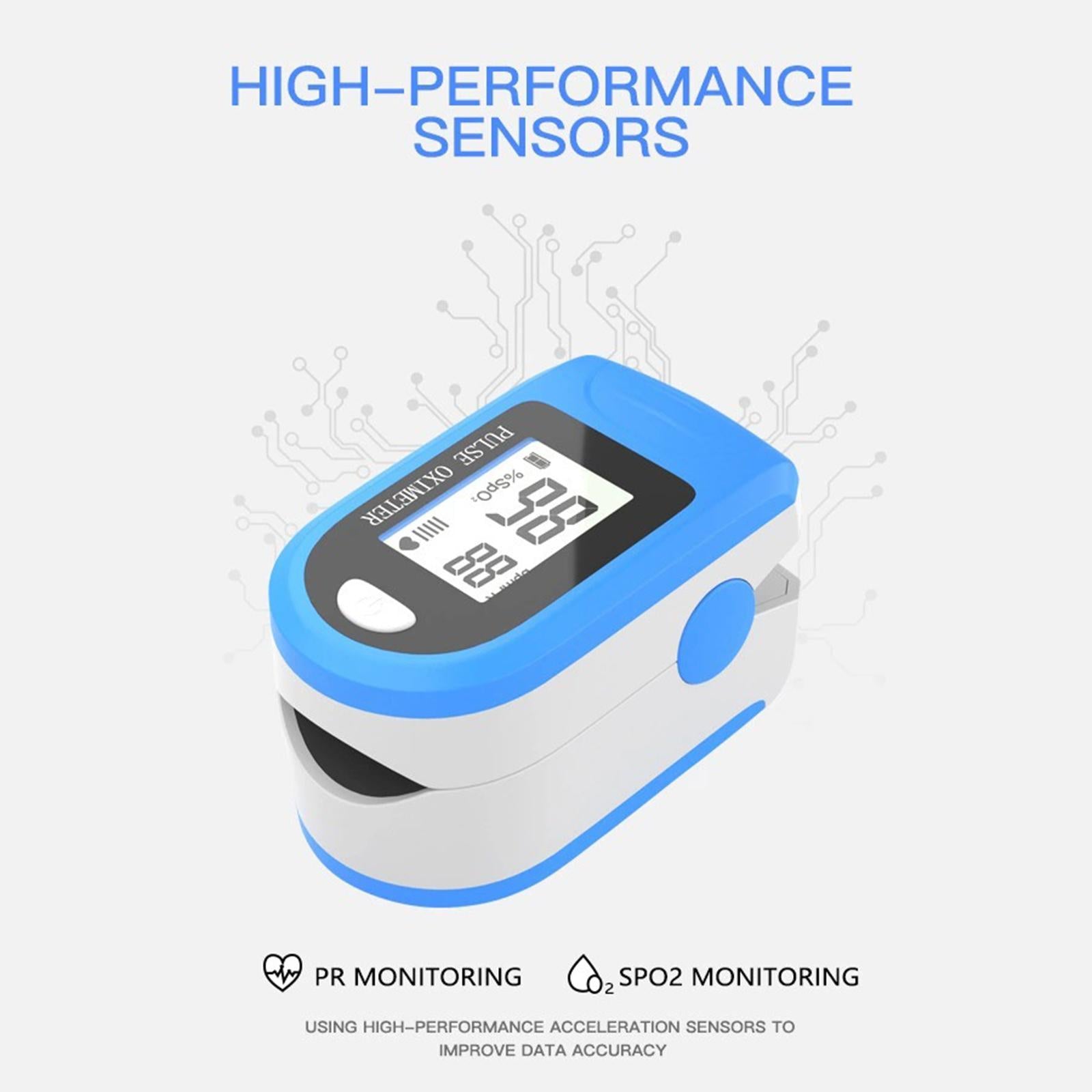 Fingertip Oximeter Auto Off Battery Powered Sports The Elderly Pregnancy