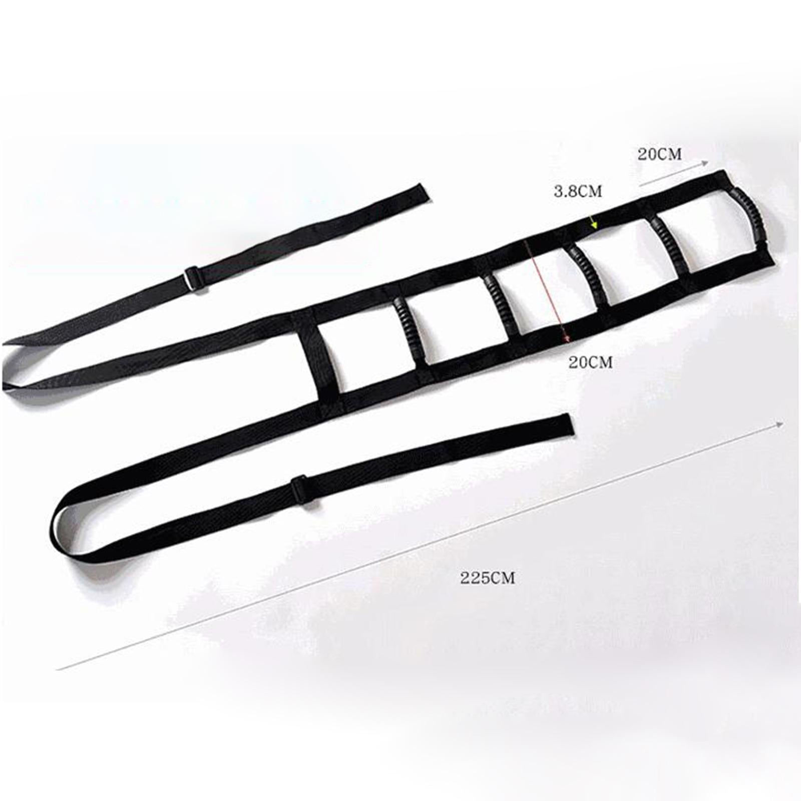 Bed Ladder Assist Strap 6 Hand Grips Hoist Frame Grips for Patient Handicap