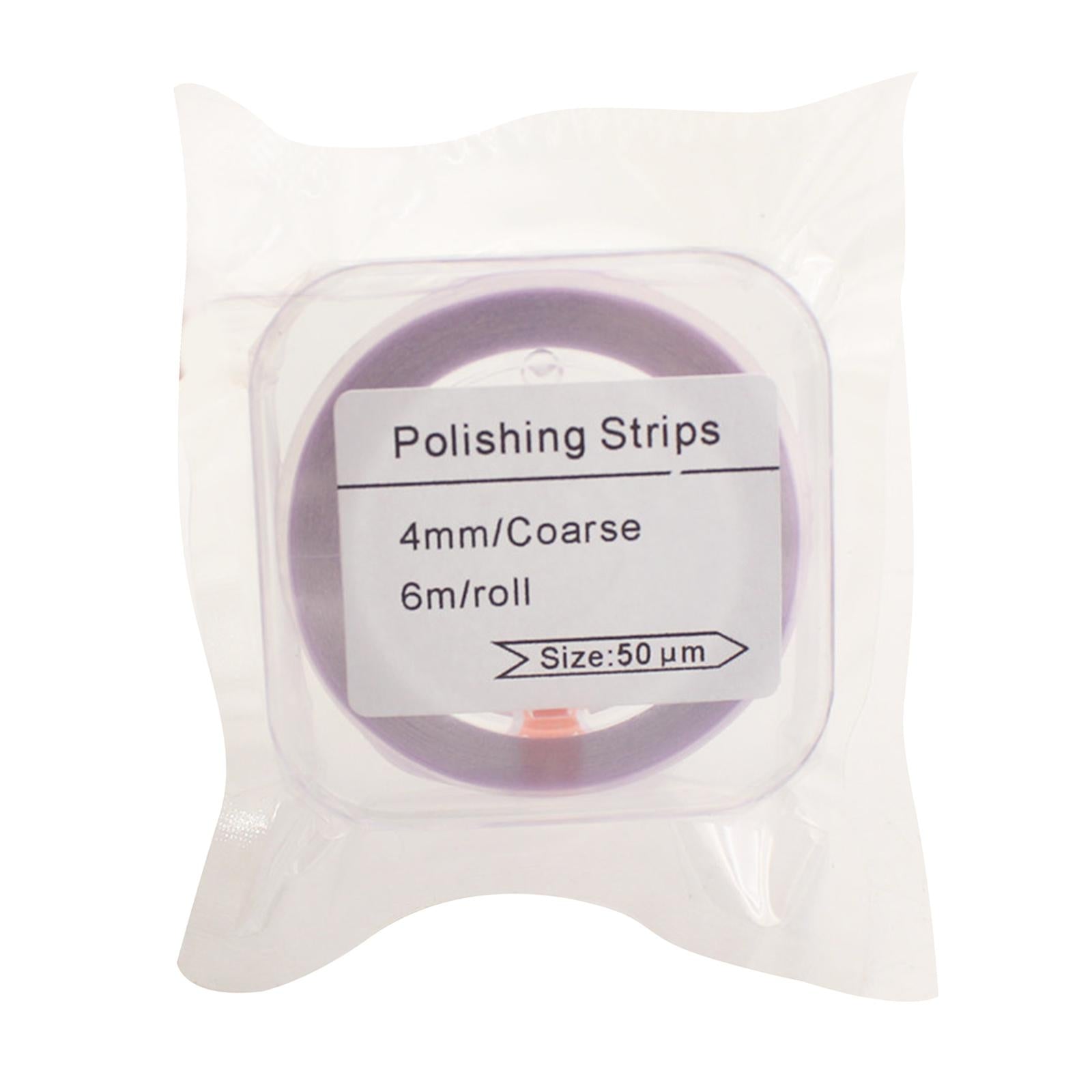Dental Polishing Strips for Polishing Teeth Coated Coarse 50um Purple