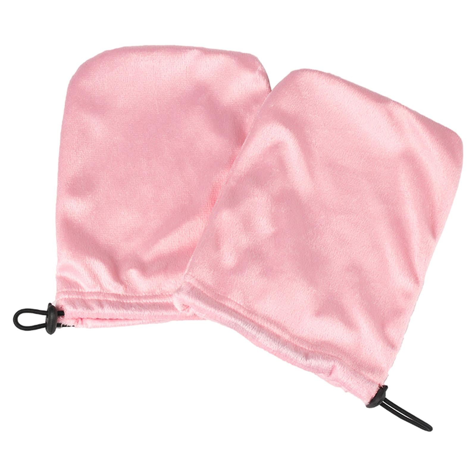 Paraffin Wax Mitts for Hand and Feet Keep Warm Nail Art Tools Hands Pink