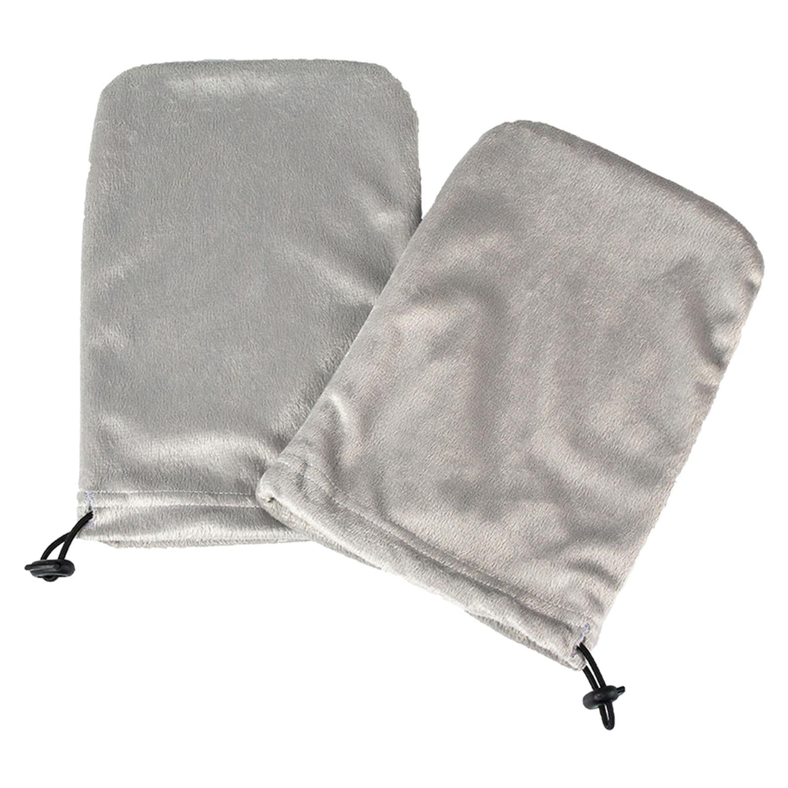 Paraffin Wax Mitts for Hand and Feet Keep Warm Nail Art Tools Hands Gray