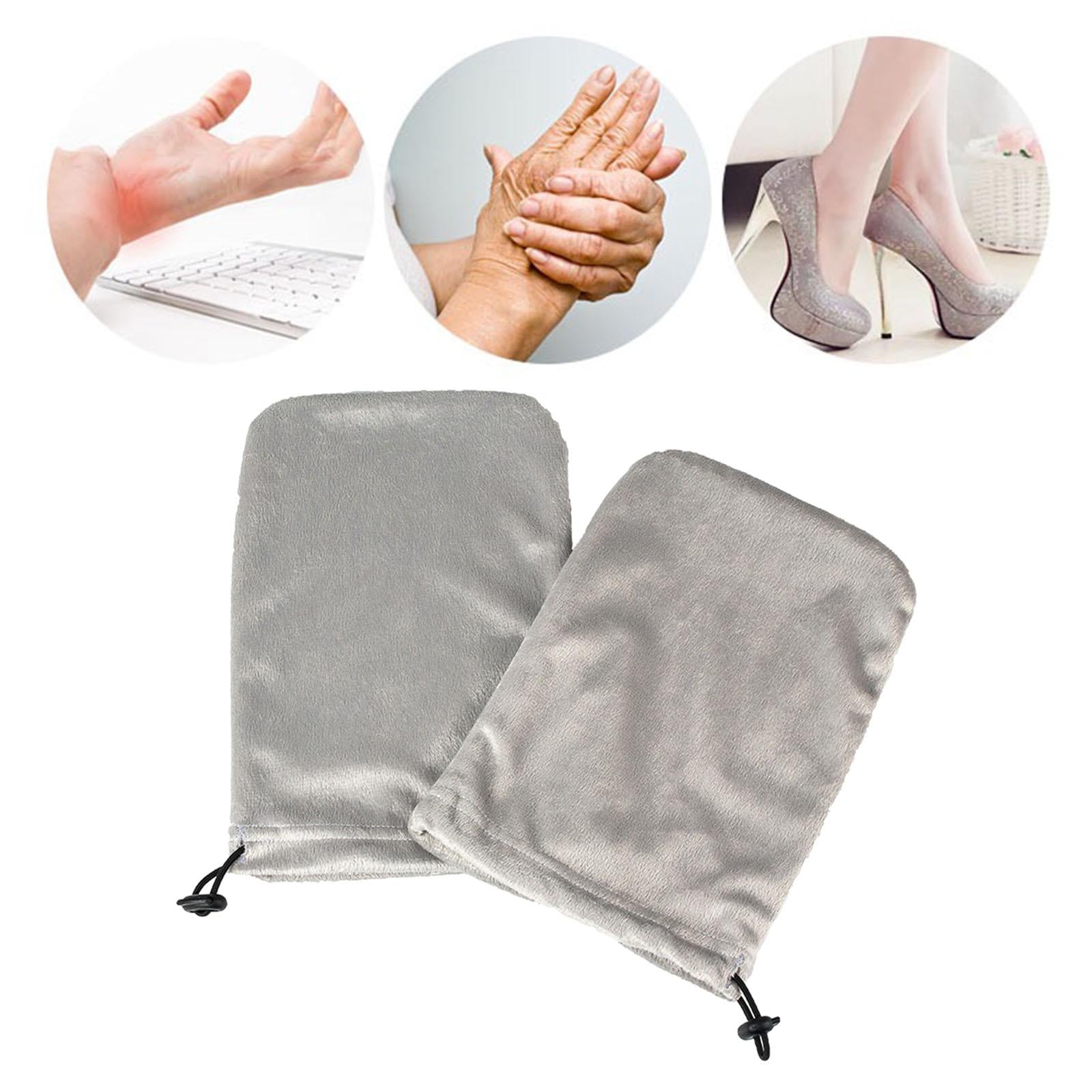 Paraffin Wax Mitts for Hand and Feet Keep Warm Nail Art Tools Hands Gray
